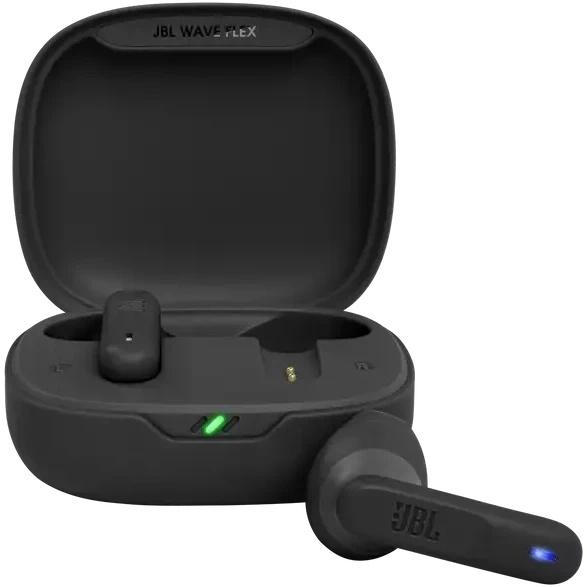 Гарнитура JBL  WAVE FLEX черный  Bluetooth