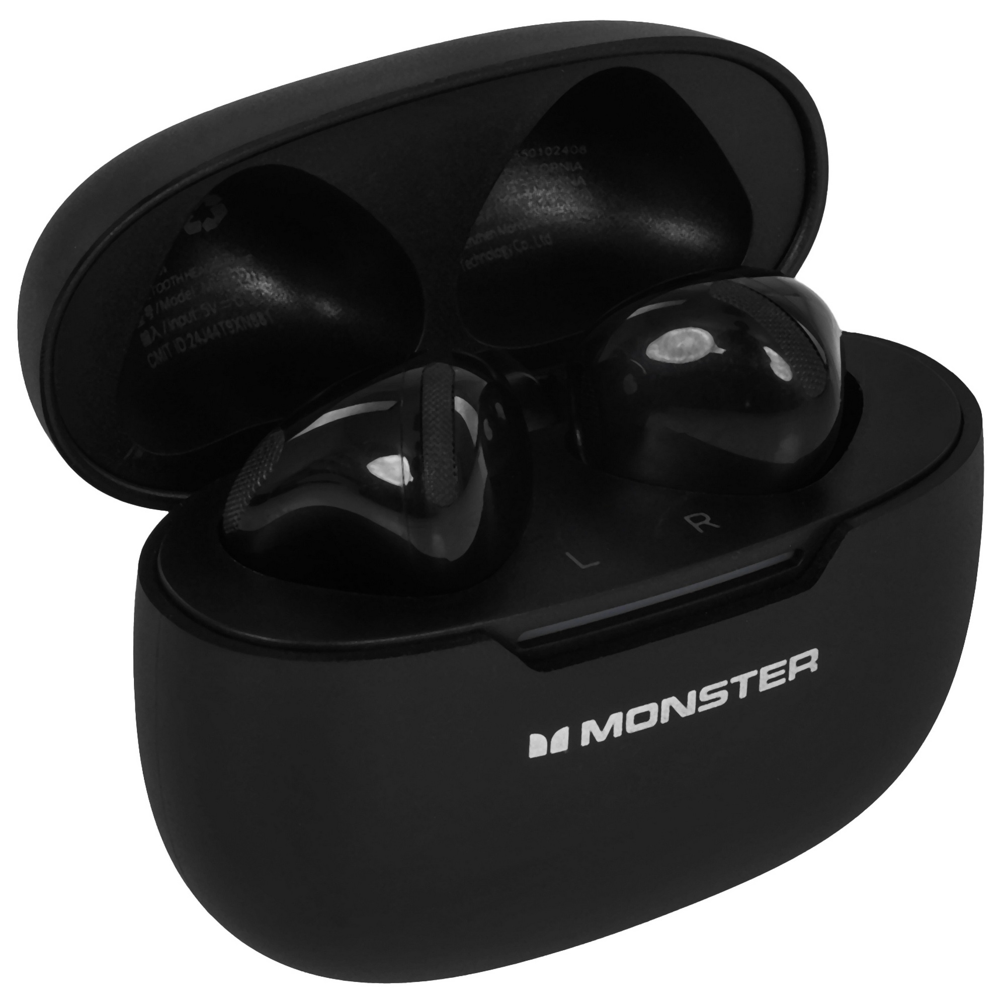 Беспроводные наушники MONSTER N-Lite 208 (MH22211) чёрные
