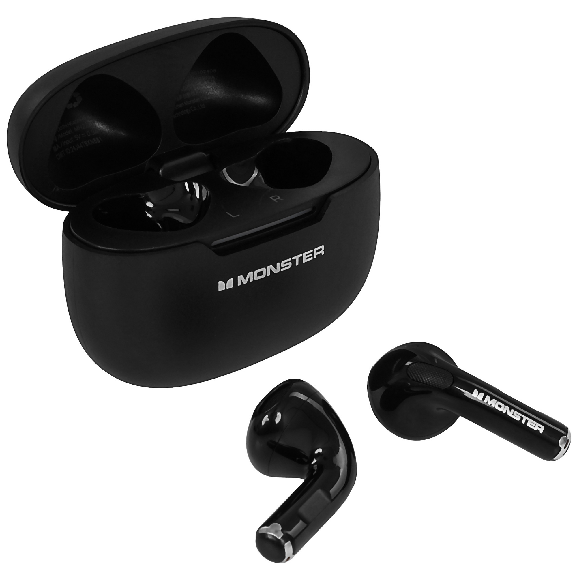 Беспроводные наушники MONSTER N-Lite 208 (MH22211) чёрные