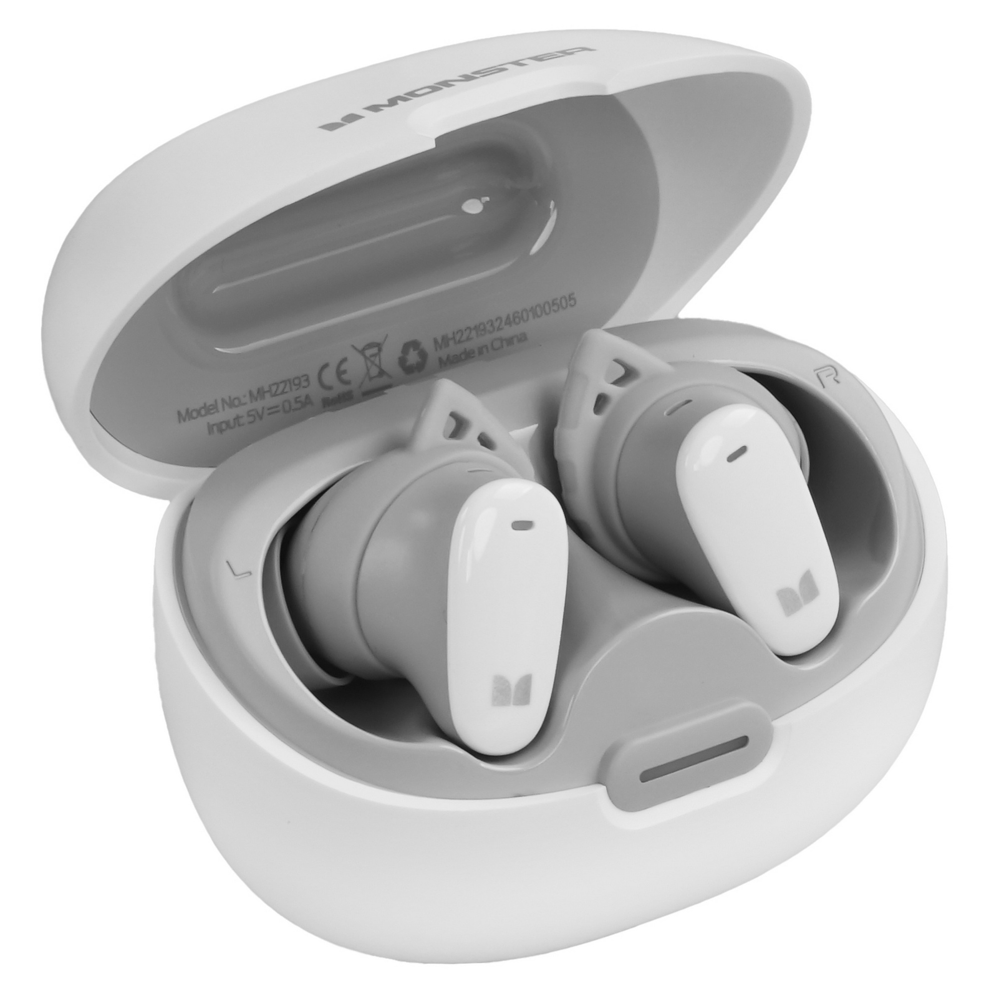 Беспроводные наушники MONSTER N-Lite 206 (MH22193) белые