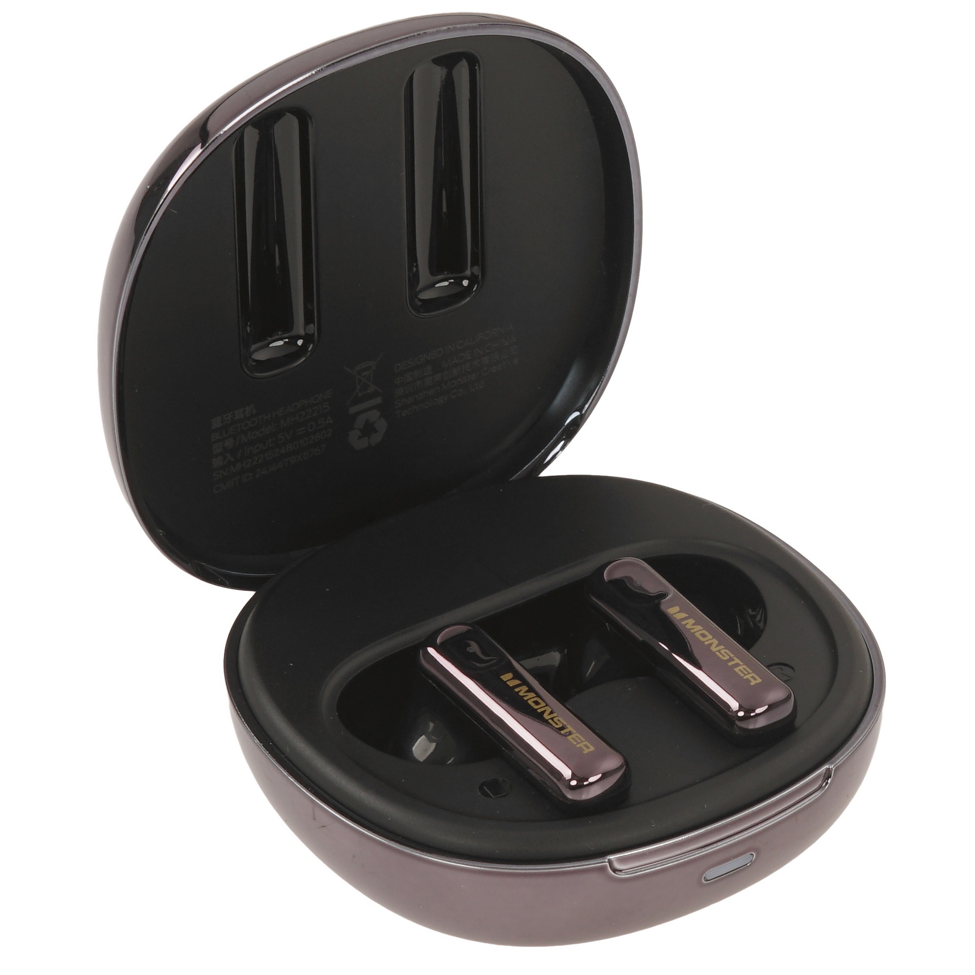 Беспроводные наушники MONSTER N-Lite 209 (MH22215) чёрные