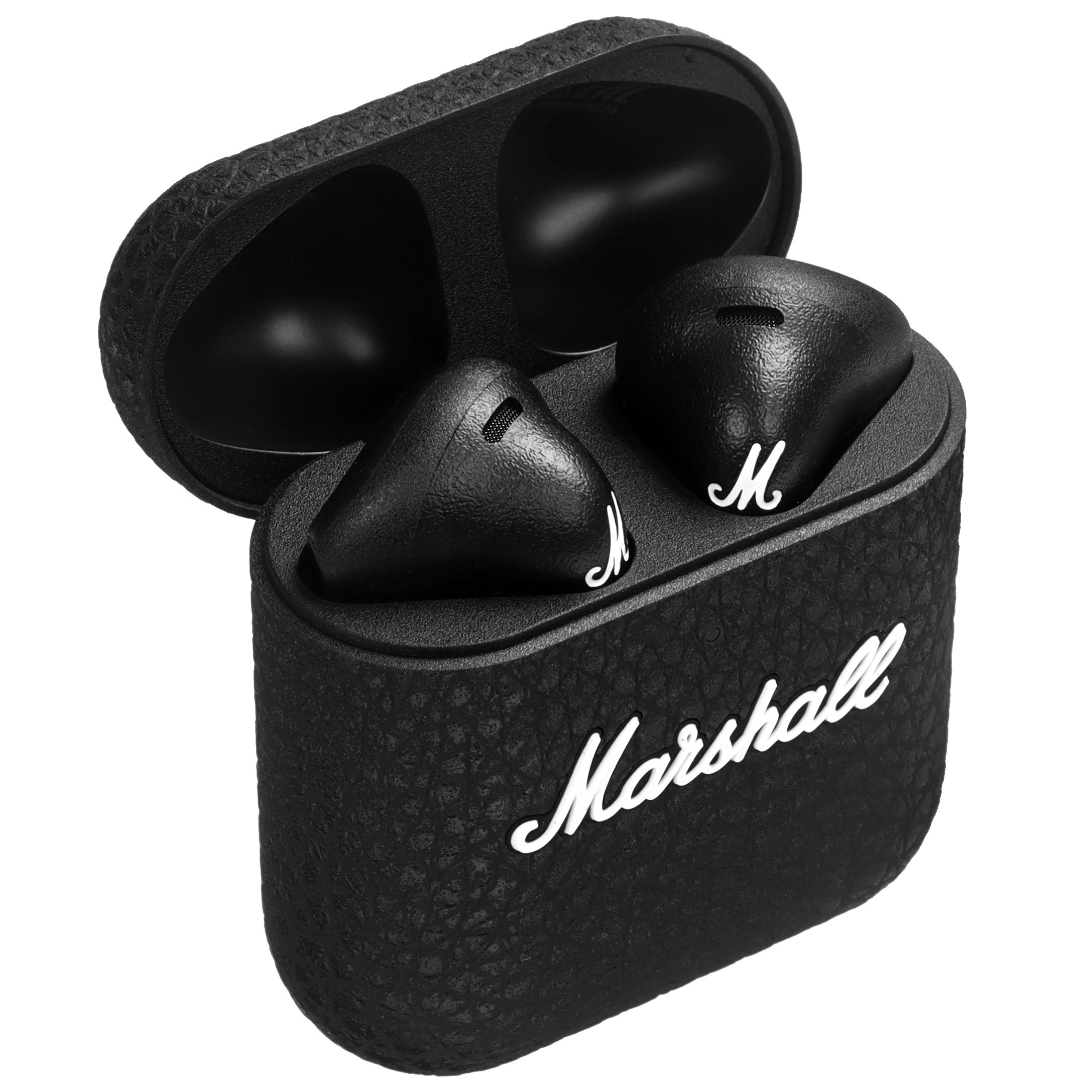 Гарнитура вкладыши Marshall Minor IV черный/золотистый беспроводные bluetooth в ушной раковине (MINO