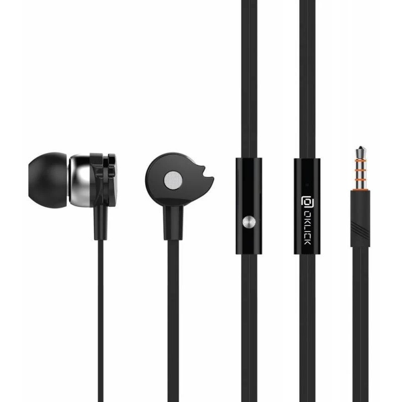 Наушники Oklick HS-S-210 1.1м черный проводные