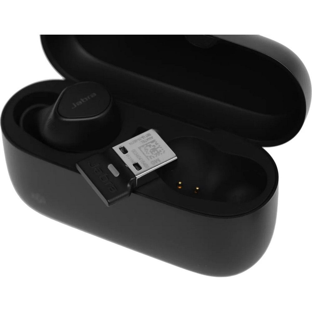 Наушники с микрофоном Jabra Evolve 2 Buds черный внутриканальные BT в ушной раковине (20797-999-989)