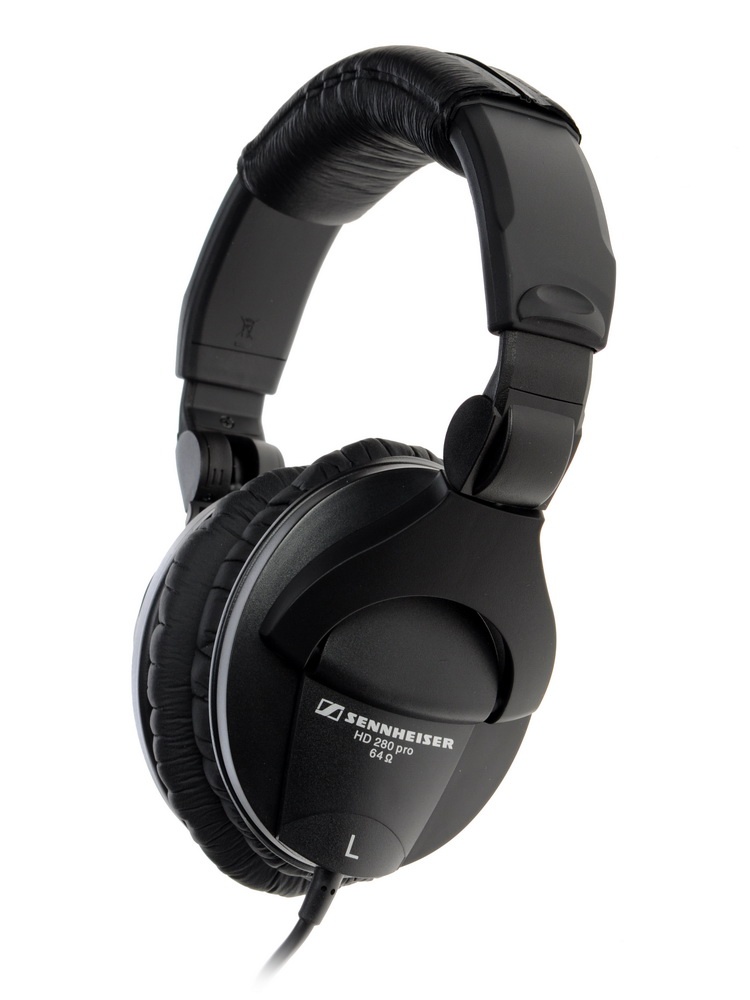 Наушники мониторы Sennheiser HD 280 Pro 3м черный проводные (оголовье)