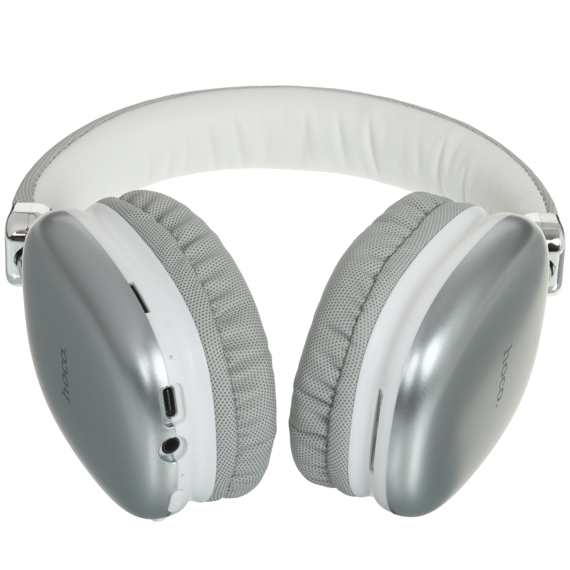Наушники мониторные Hoco Air Triumph W35 серебристый беспроводные bluetooth оголовье