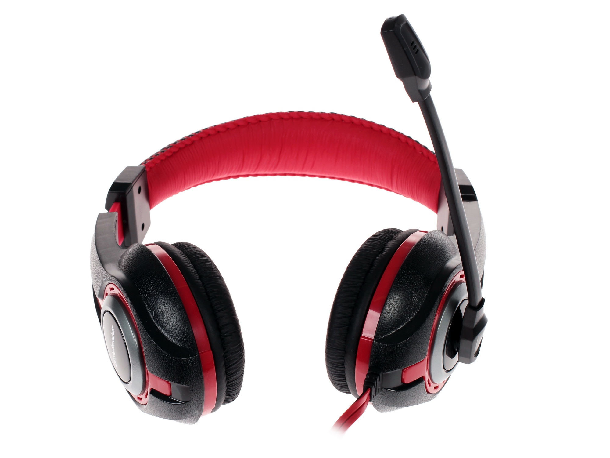 Наушники DEFENDER Warhead G-185 черный + красный, кабель 2 м