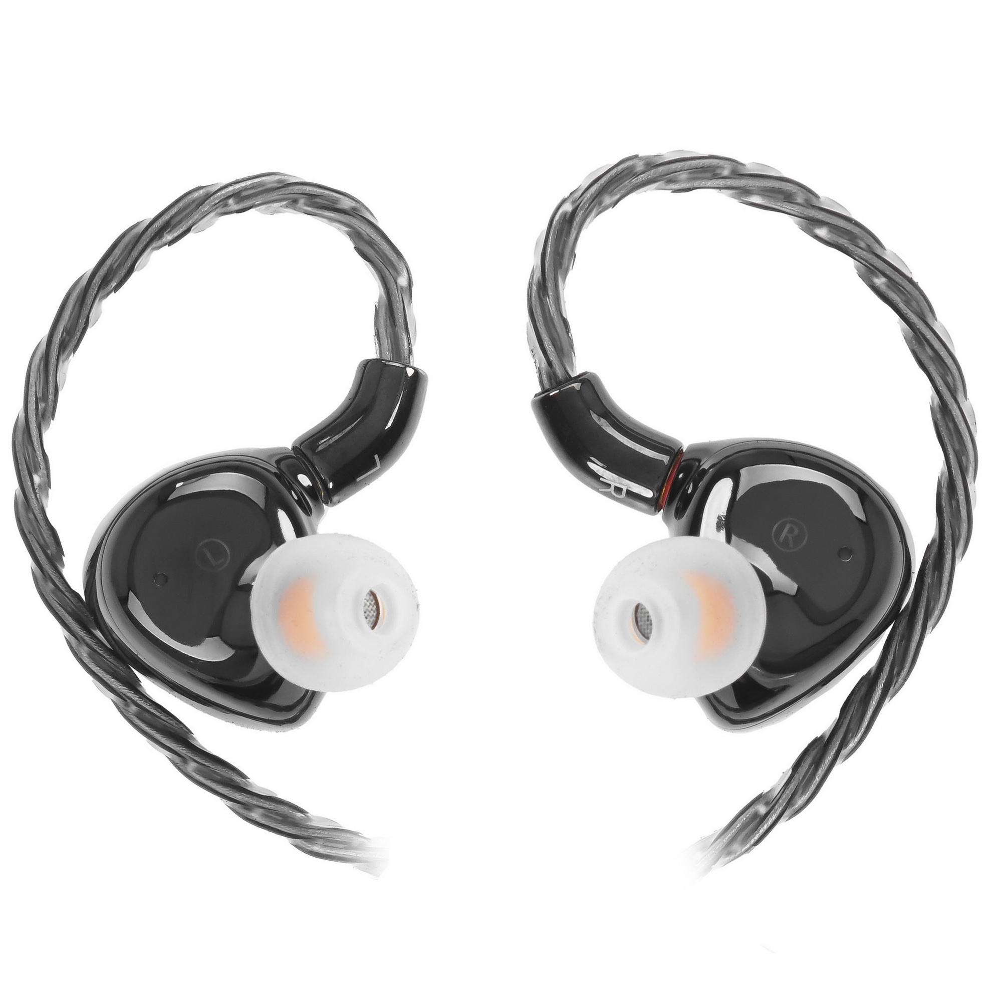 Наушники внутриканальные Fiio FH9 1.2м черный проводные в ушной раковине