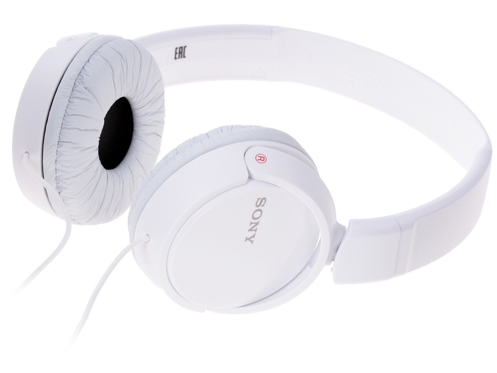 Наушники Sony MDR-ZX110APW белый