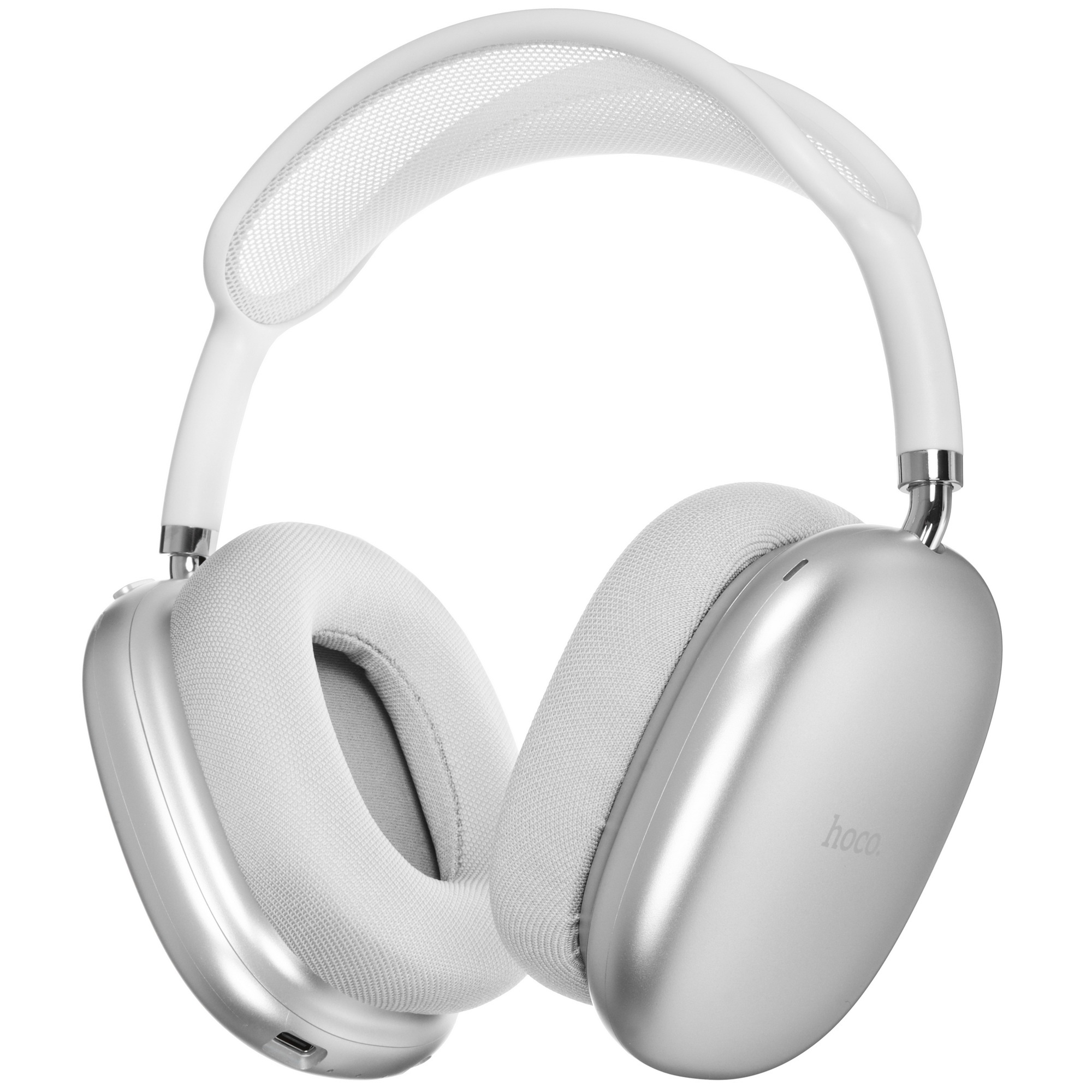 Наушники беспроводные накладные HOCO W55 Plus Silver