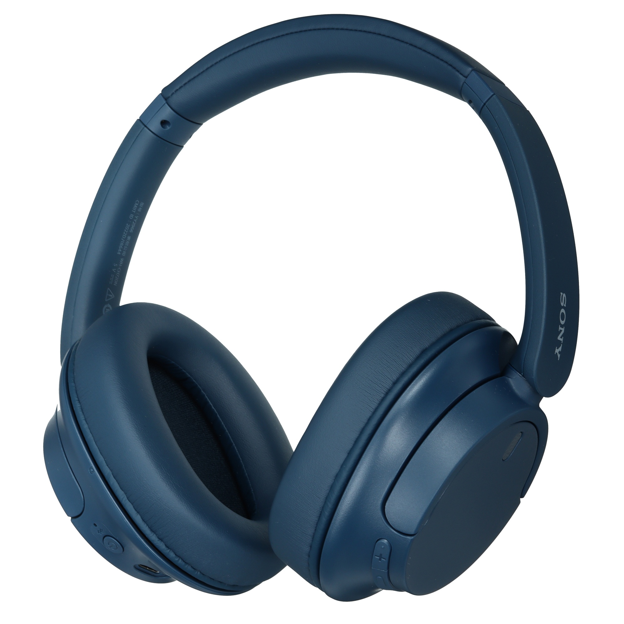 Наушники Sony WH-CH720N, Bluetooth/3.5 мм, накладные, синий
