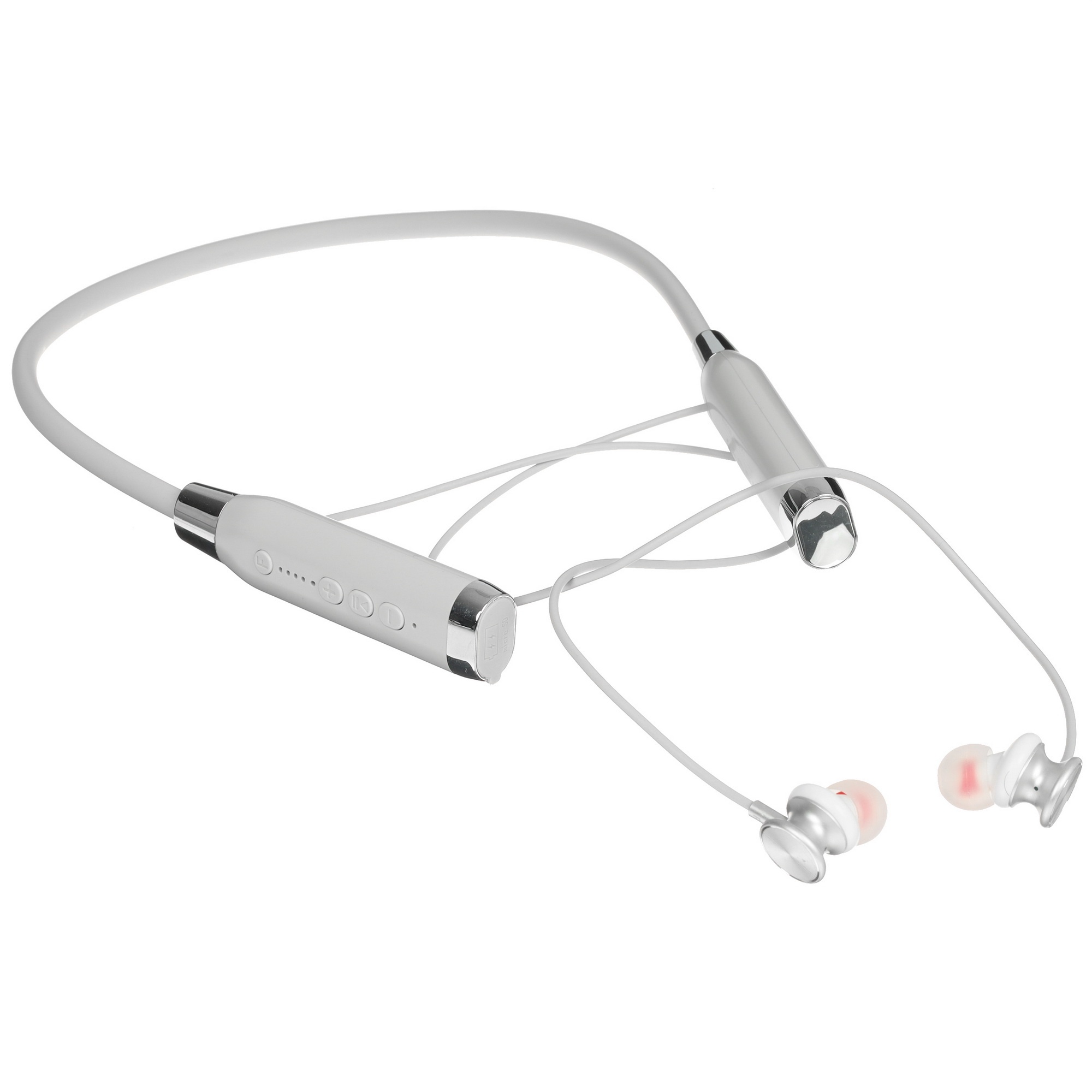 Беспроводные наушники HOCO ES62 Pretty, Bluetooth, 800 мАч, серебристый