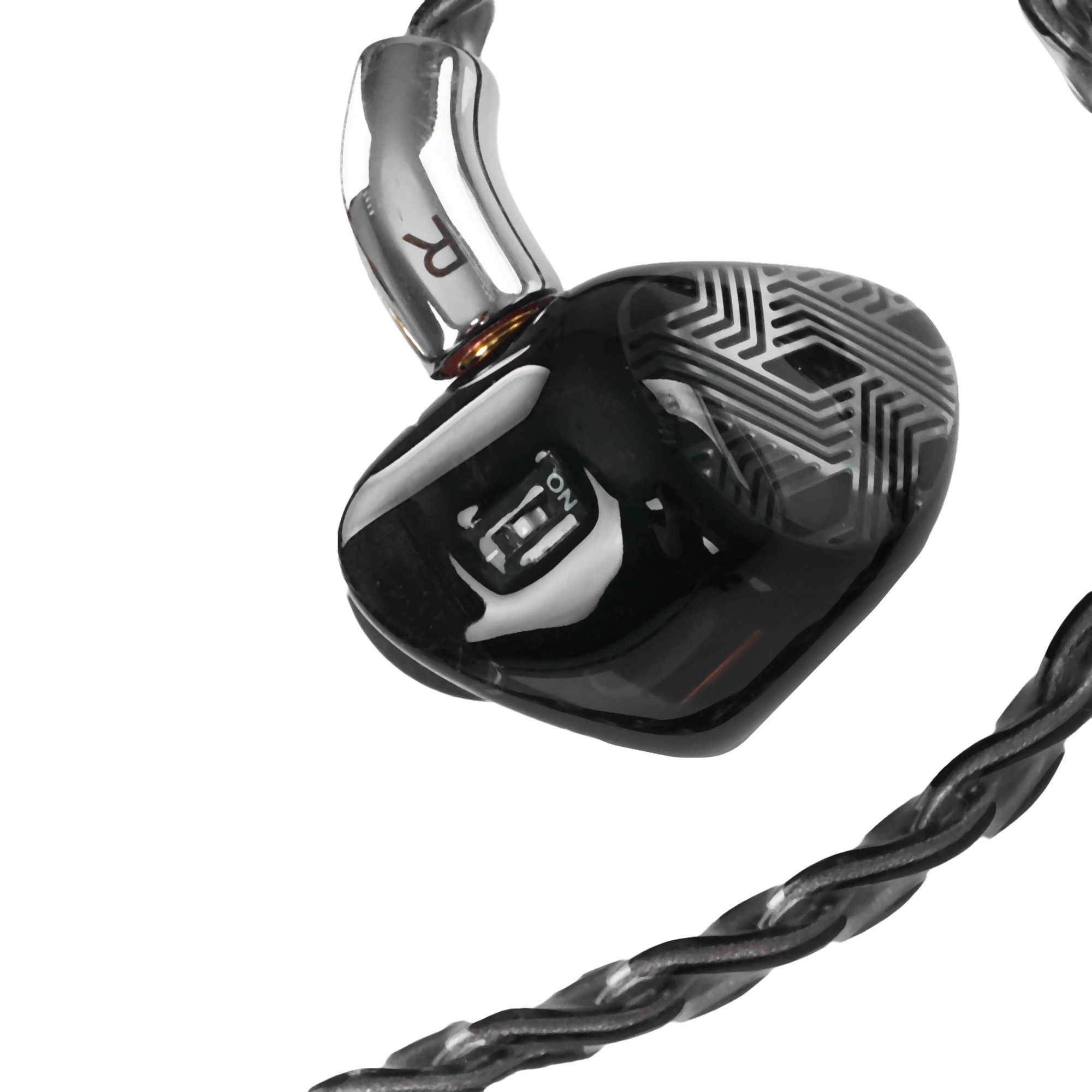 Наушники внутриканальные Fiio FA19 1.2м черный проводные в ушной раковине