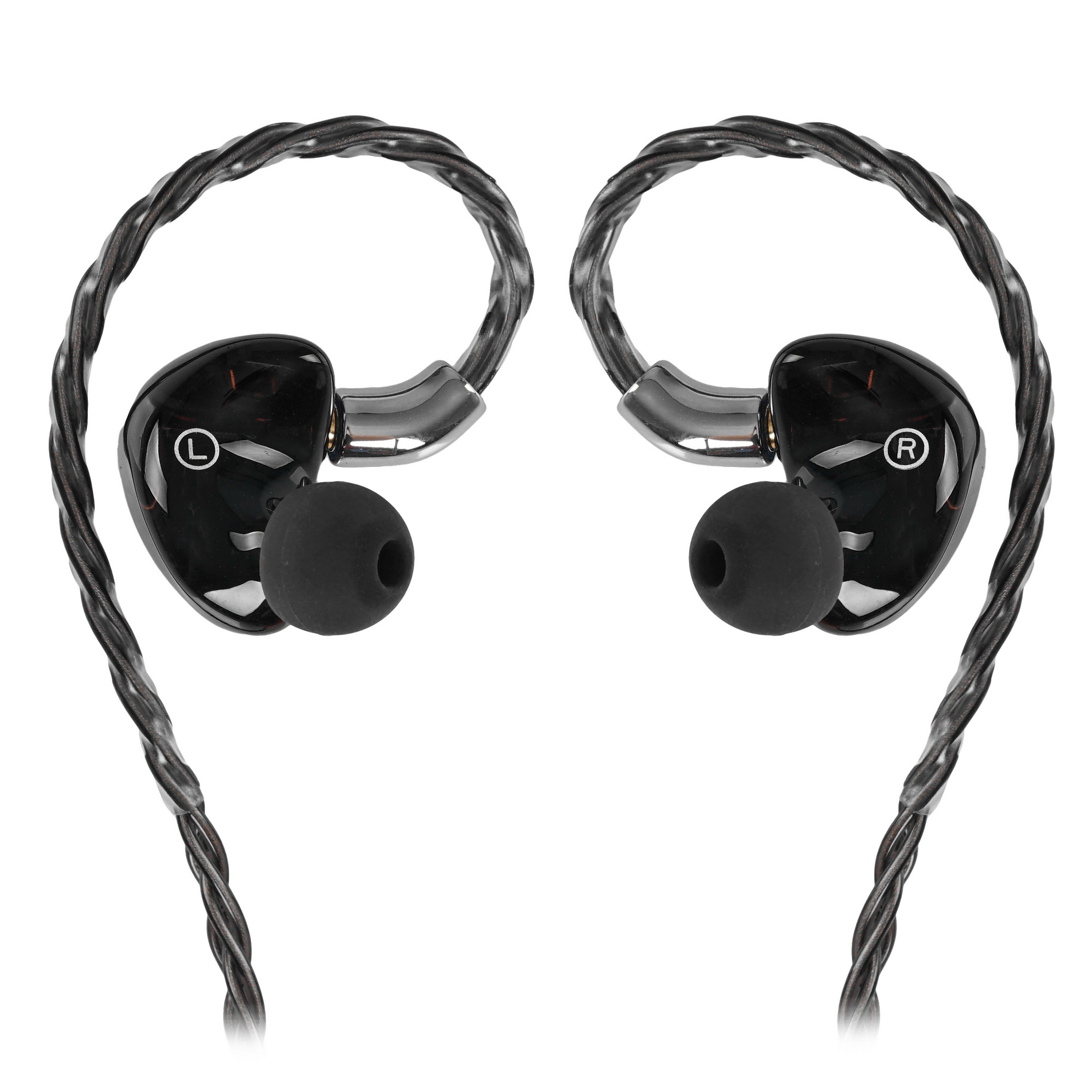 Наушники внутриканальные Fiio FA19 1.2м черный проводные в ушной раковине