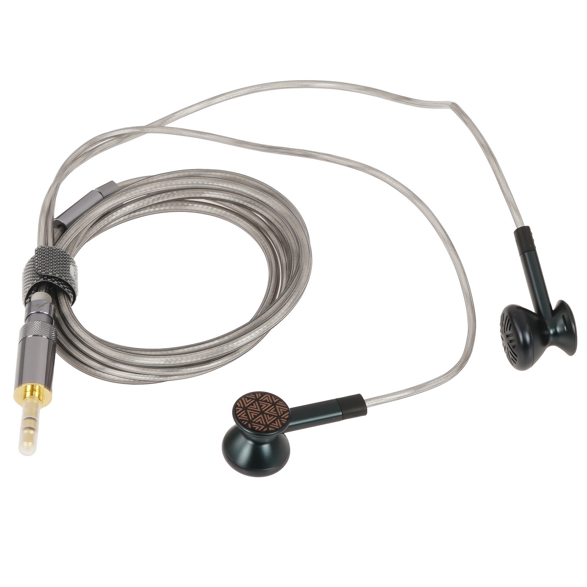 Наушники вкладыши Fiio FF3S 1.2м черный проводные в ушной раковине