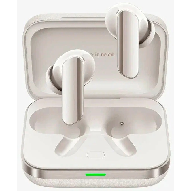 Гарнитура внутриканальные Realme Air 7 Pro (RMA2407) белый беспроводные bluetooth в ушной раковине (