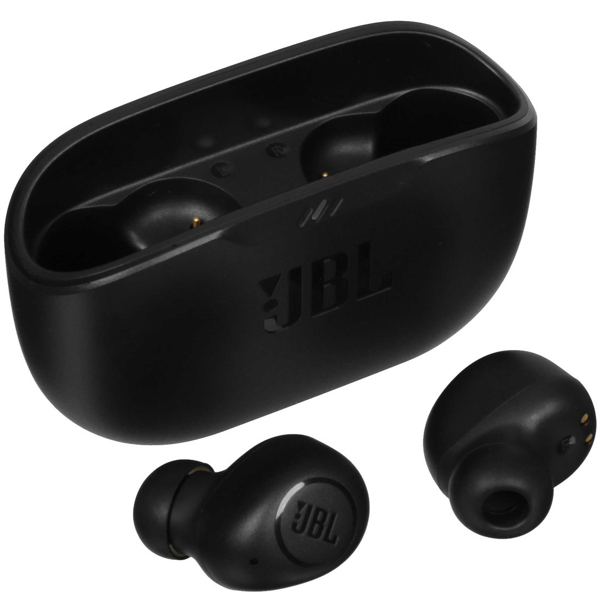 Гарнитура JBL Bluetooth WAVE BUDS  черный JBLWBUDSBLK