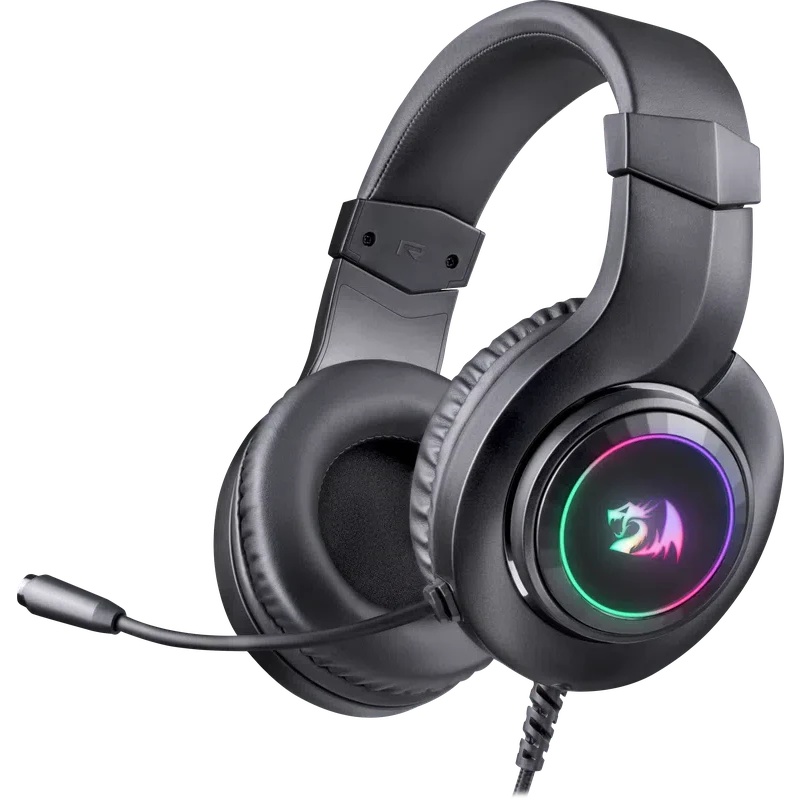 Игровая гарнитура REDRAGON Hylas проводная RGB,USB+3.5мм,черный