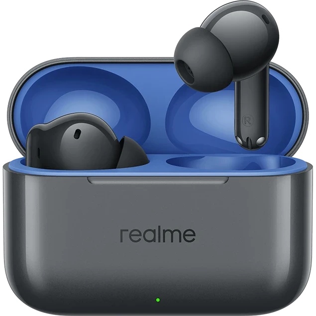 Гарнитура внутриканальные Realme Buds T200 серый беспроводные bluetooth в ушной раковине (6941764462