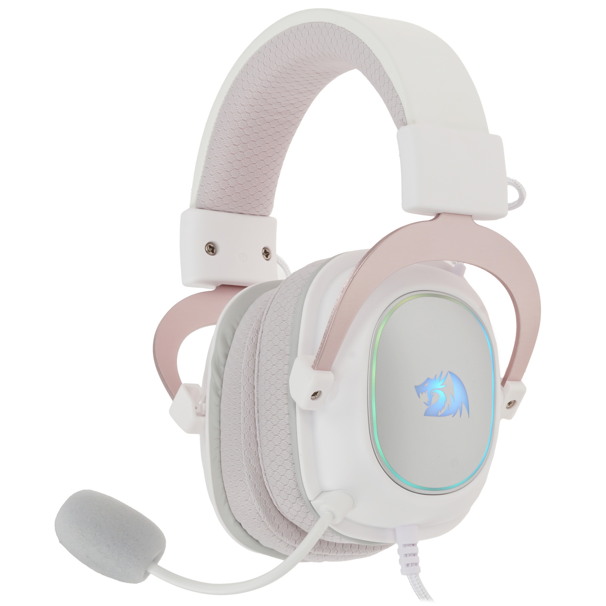 Гарнитура Defender Zeus X RGB, 7.1, USB, белый Redragon