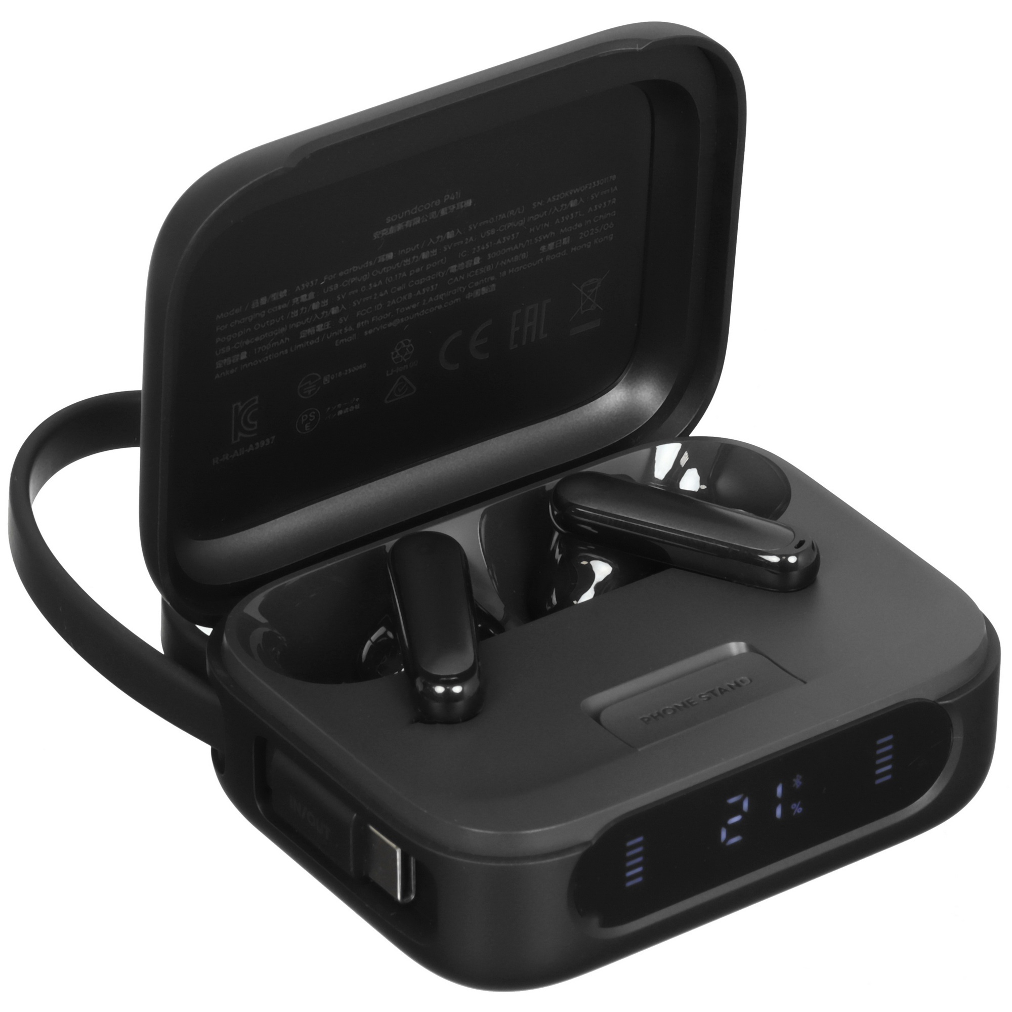 Наушники TWS Soundcore P41i черный