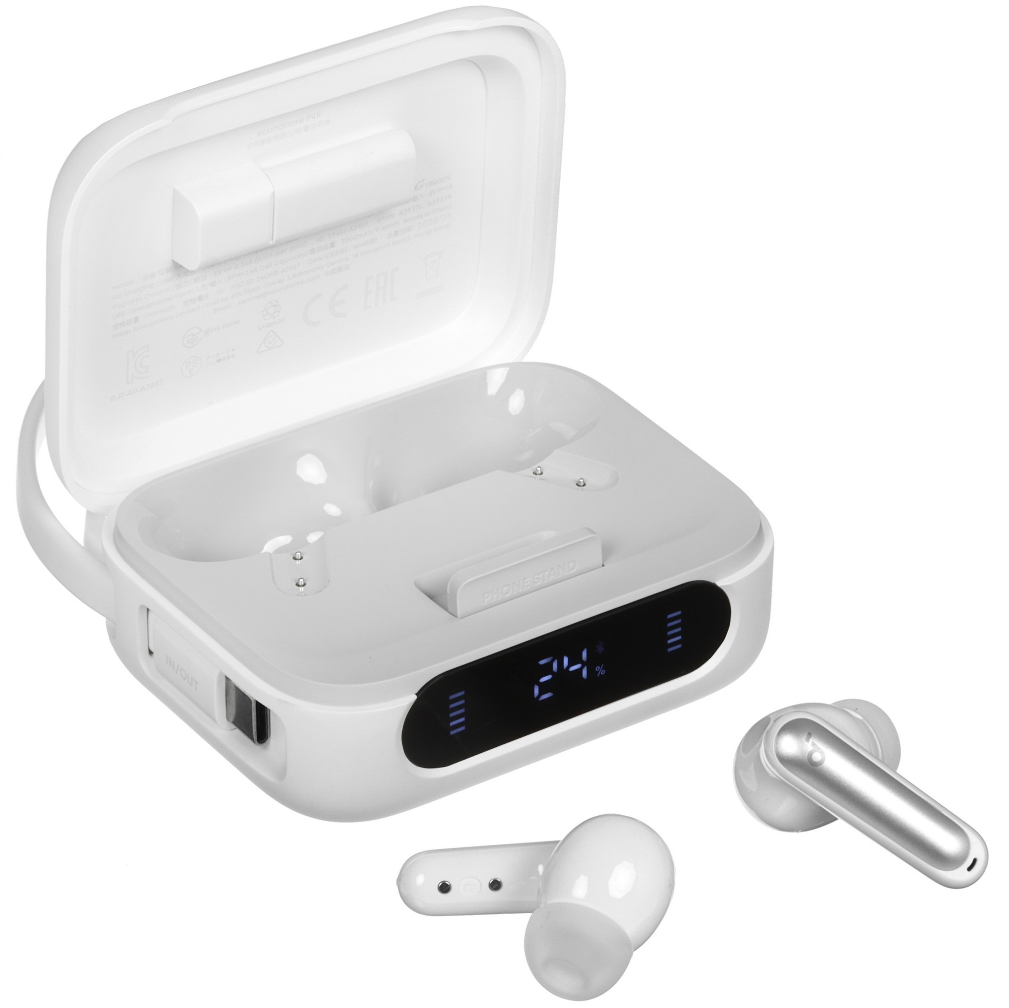 Наушники TWS Soundcore P41i white
