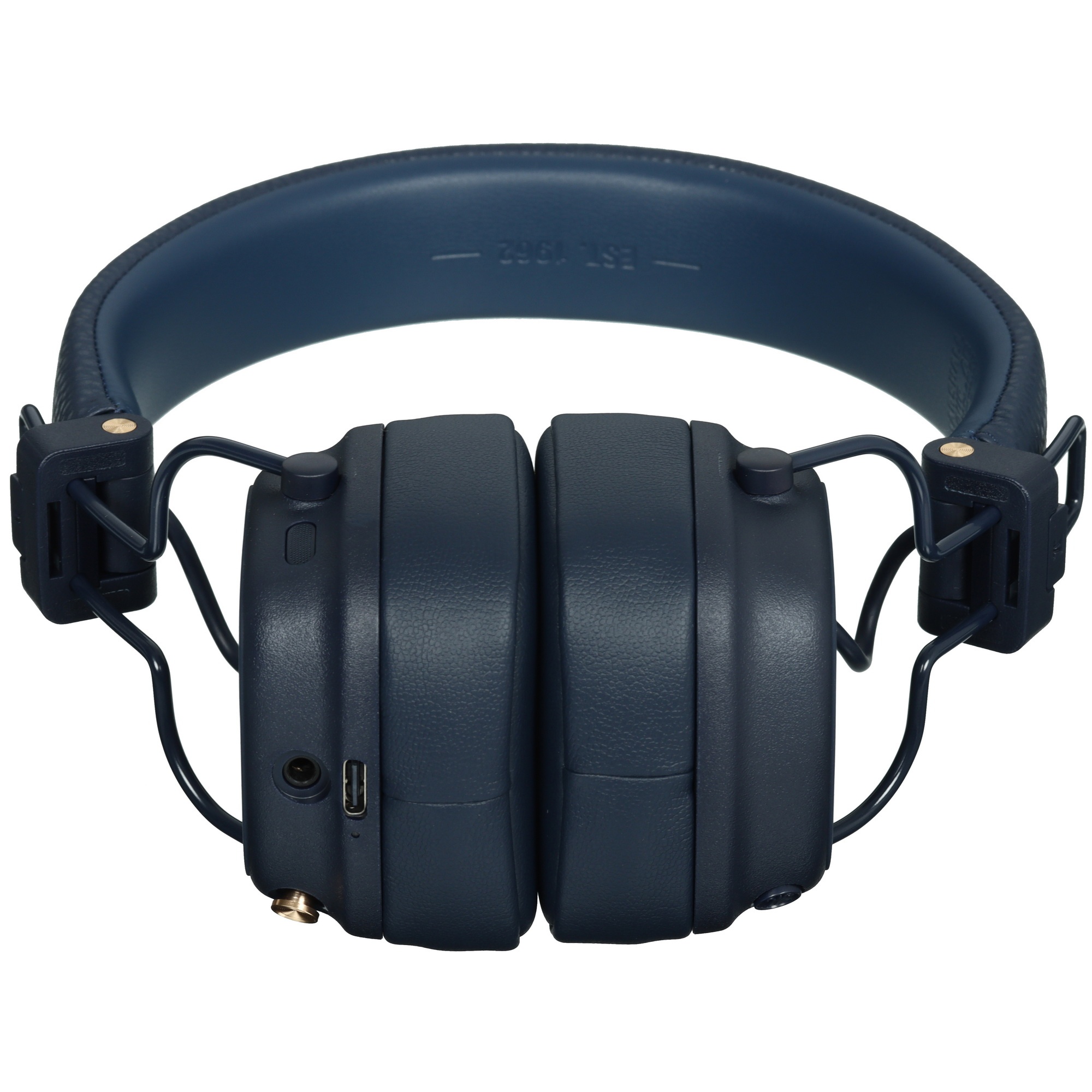 Гарнитура накладные Marshall Major V синий беспроводные bluetooth оголовье (MAJOR V BLUE)