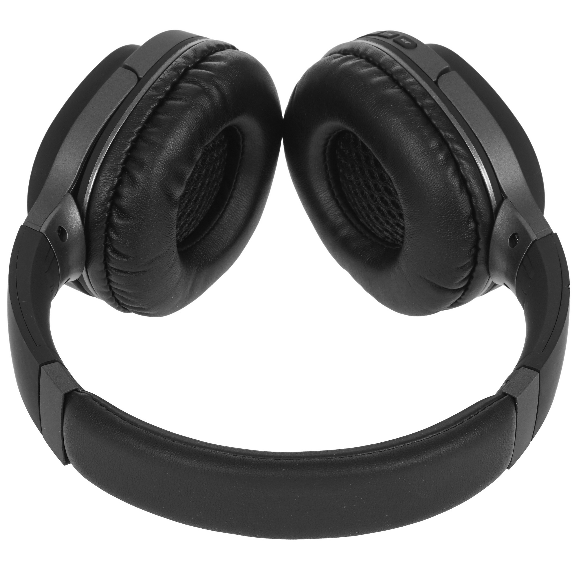 Беспроводные полноразмерные наушники Maxvi MHF-203BT черные, Bluetooth 5.3\FM\MP3\300мАч\микрофон