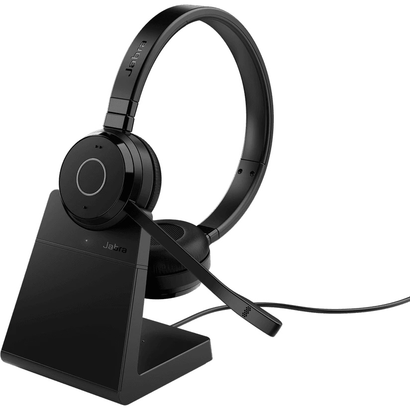 Беспроводная гарнитура Jabra Evolve 65 TE, Link 390a MS Stereo Stand