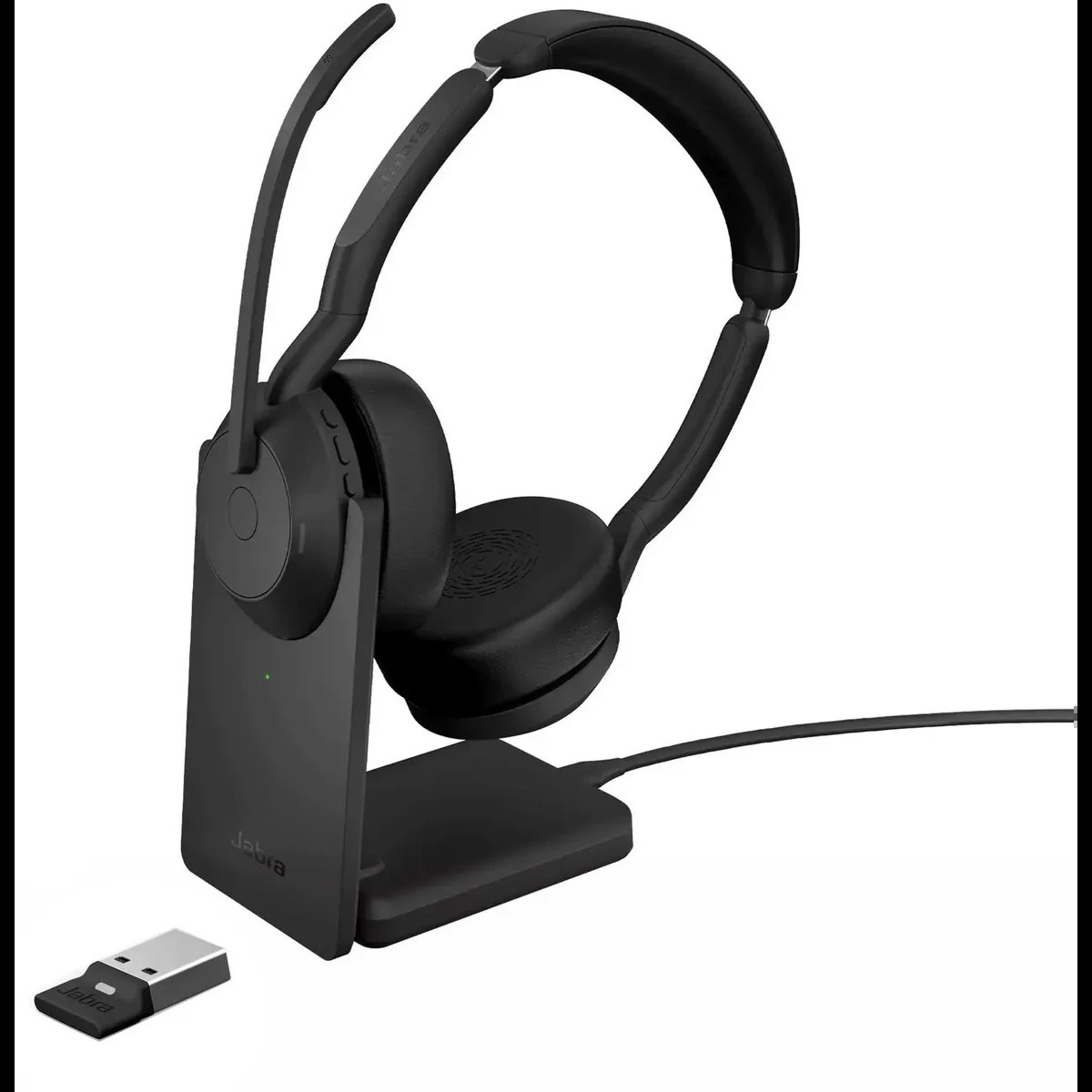 Беспроводная гарнитура Jabra Evolve2 55, Link380а MS Stereo Stand