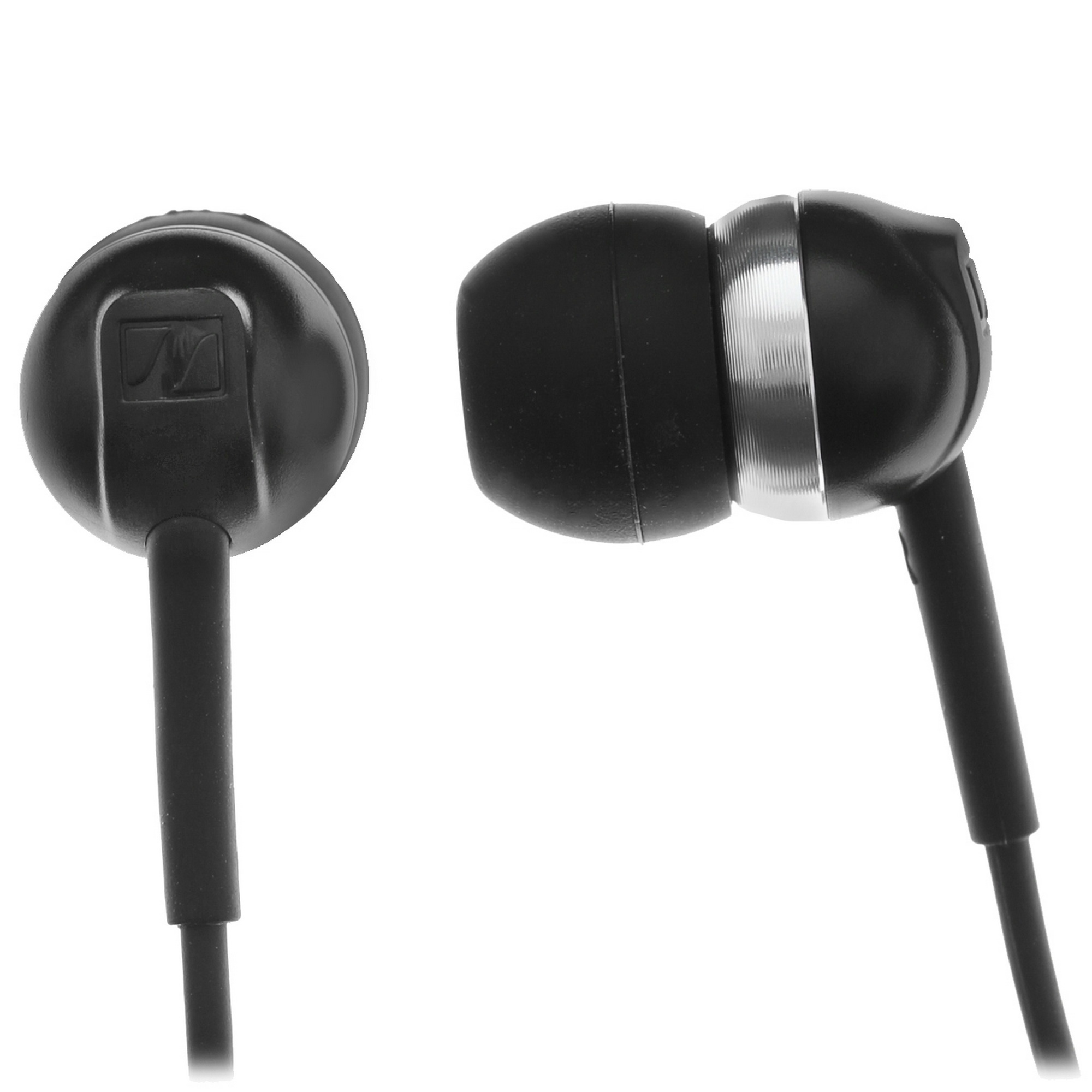 Гарнитура вкладыши Sennheiser CX 80S 1.2м черный проводные (в ушной раковине)