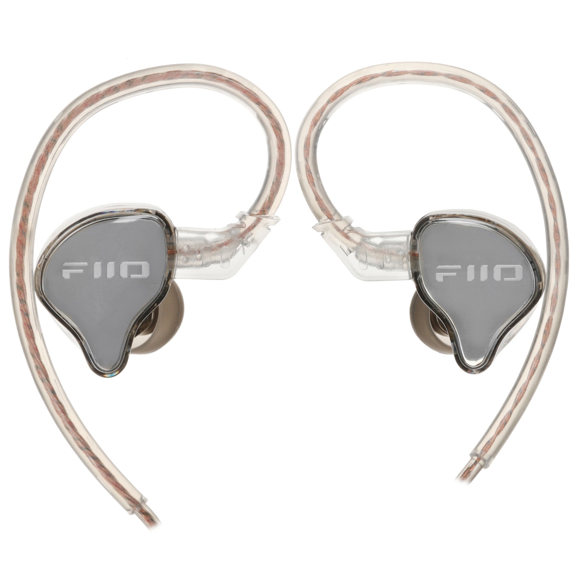 Гарнитура внутриканальные Fiio JD10 1.2м черный проводные крепление за ухом (80004193)