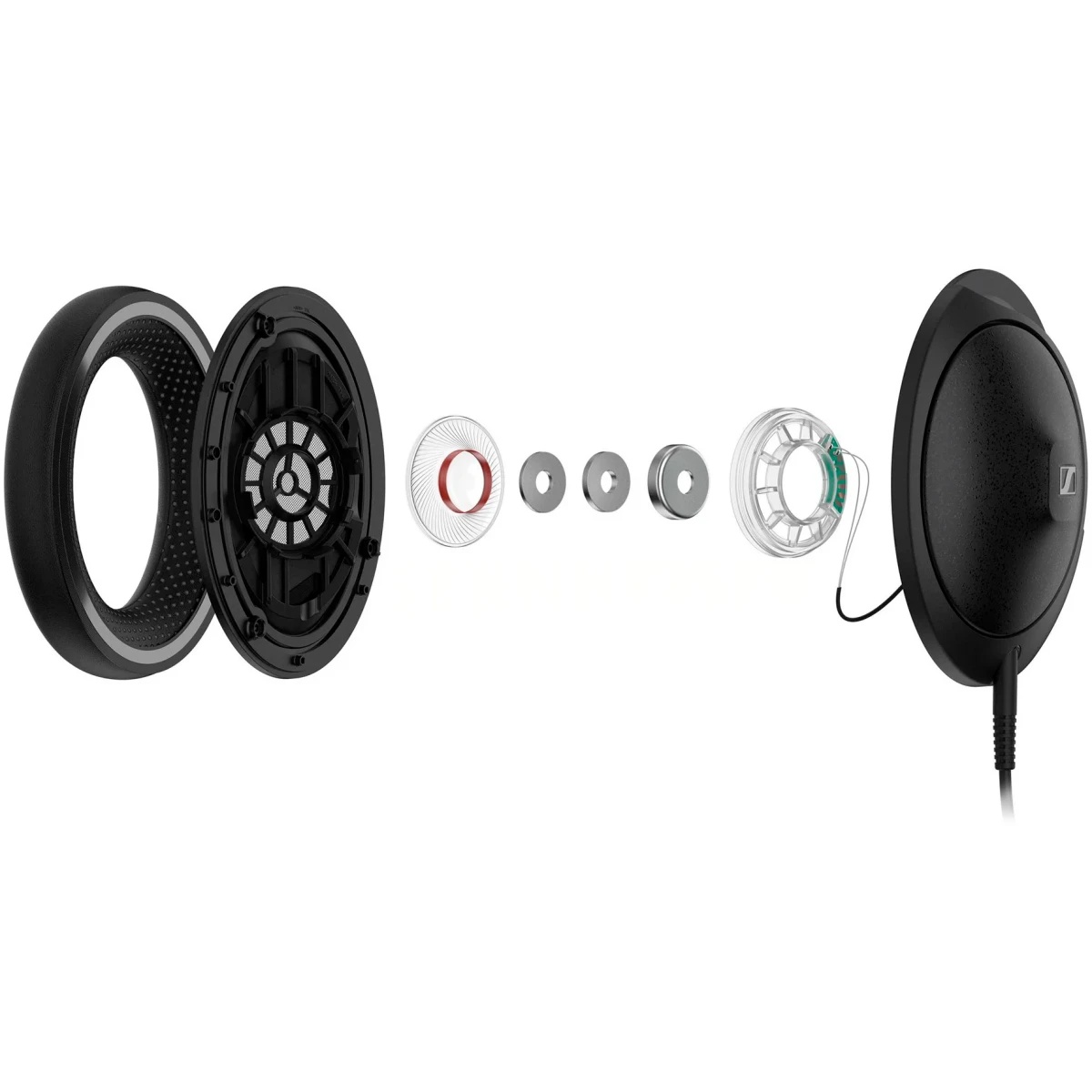 Наушники мониторные Sennheiser HD 620S 1.8м черный проводные оголовье