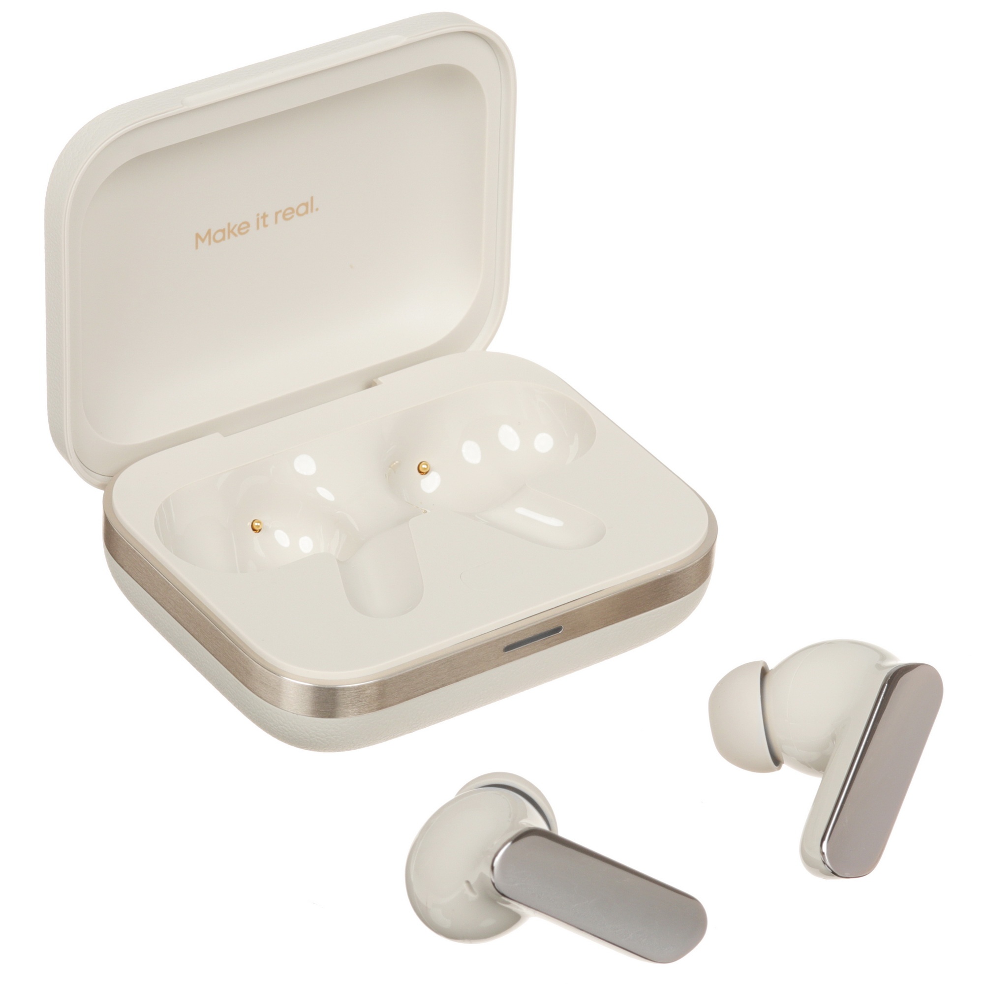 Гарнитура вкладыши Realme Buds Air Pro RMA210 белый беспроводные bluetooth в ушной раковине (4813072