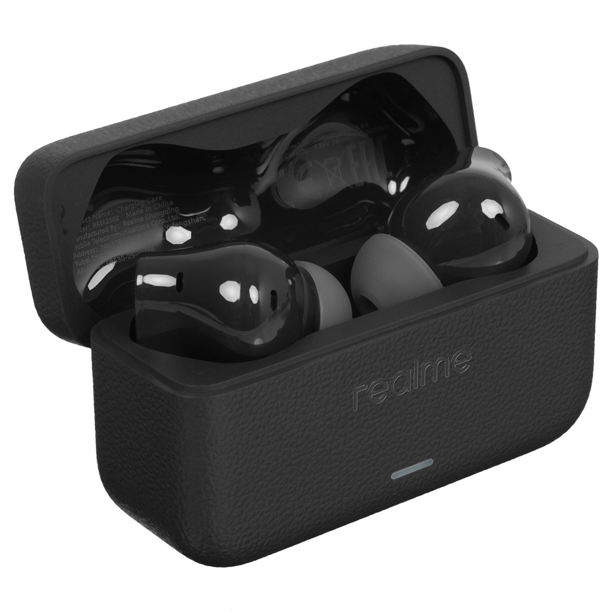Гарнитура внутриканальные Realme Buds T500 Pro черный беспроводные bluetooth в ушной раковине (69417