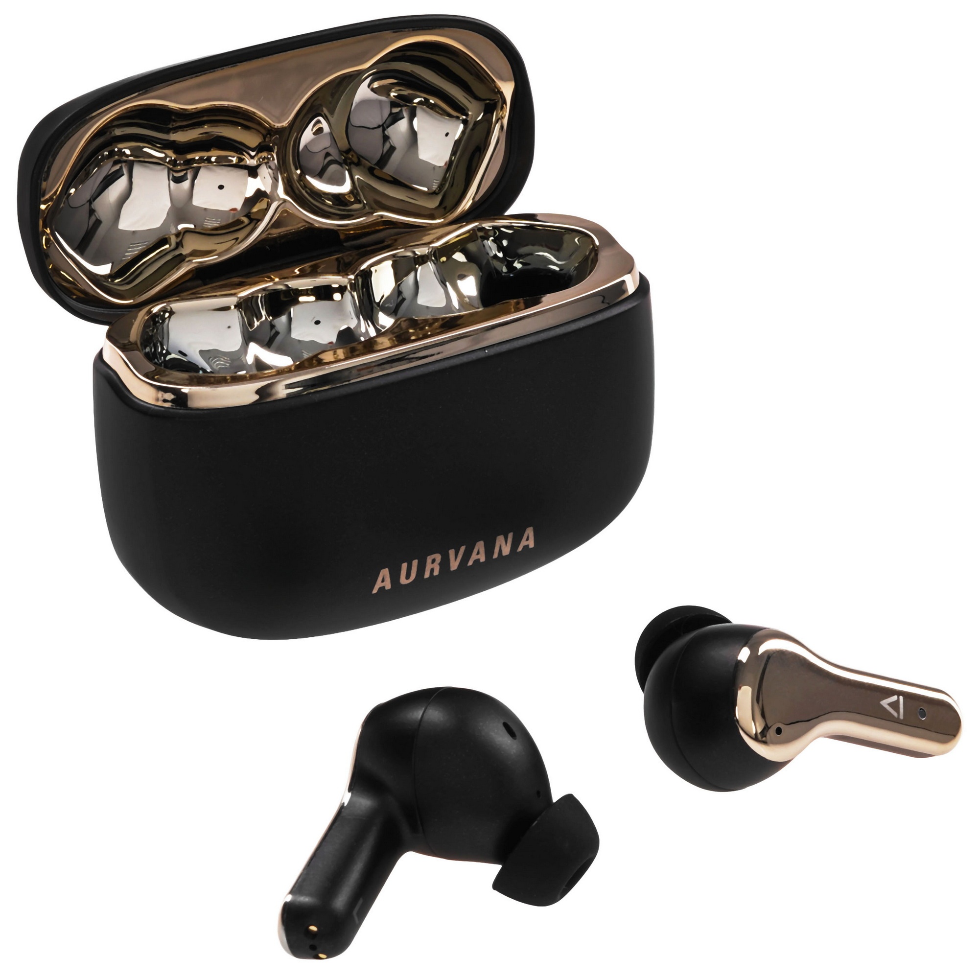 Гарнитура внутриканальные Creative Aurvana Ace черный беспроводные bluetooth в ушной раковине (51EF1