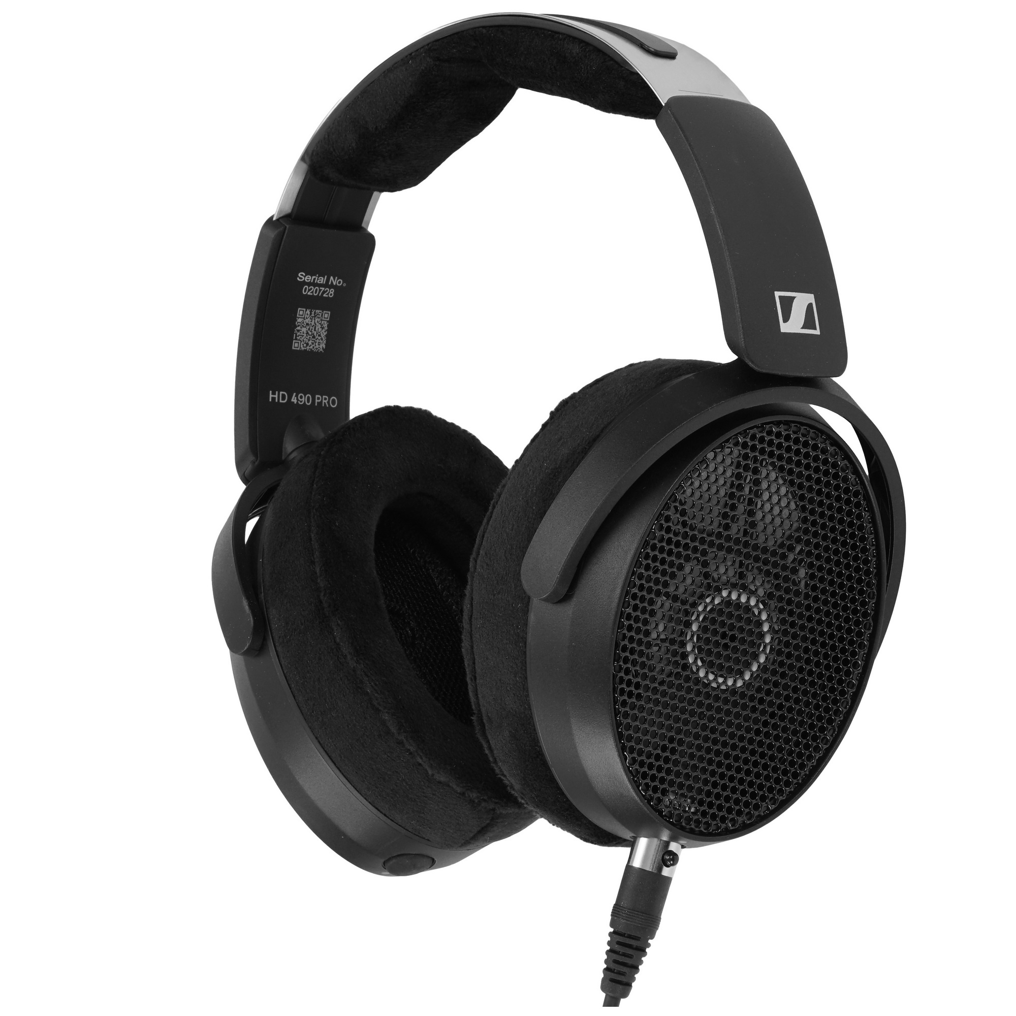 Наушники накладные Sennheiser HD 490 Pro 1.8м черный/серый проводные оголовье