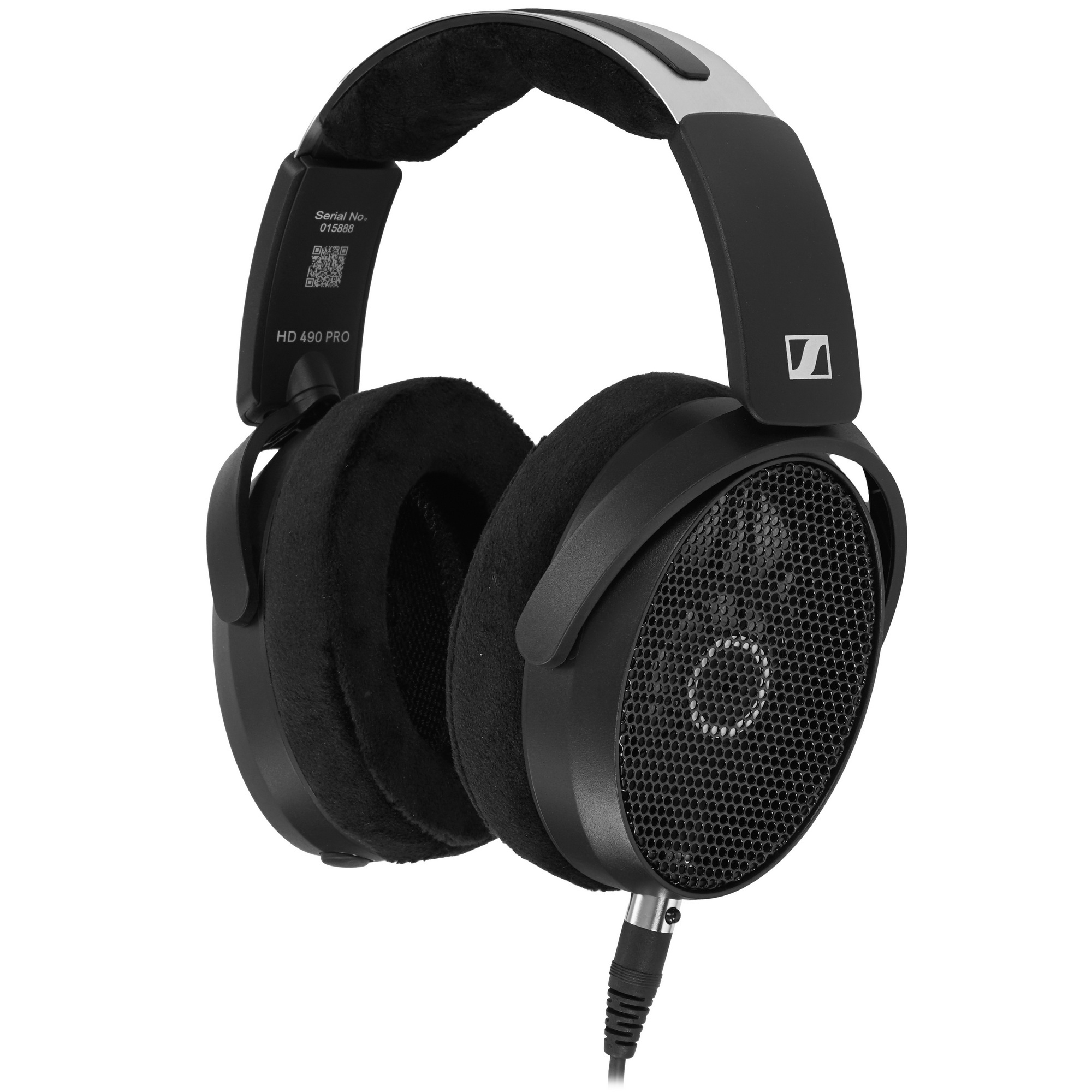 Наушники накладные Sennheiser HD 490 Pro Plus 3м черный/серый проводные оголовье