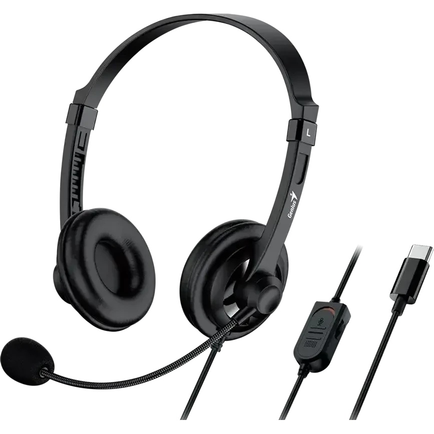 Проводная гарнитура Genius HS-230U USB-C