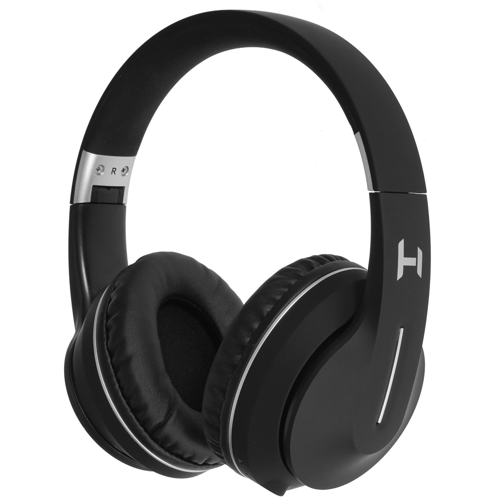 Беспроводные/проводные наушники Harper HB-413 черный, накладные, Bluetooth + проводной, до 6 ч