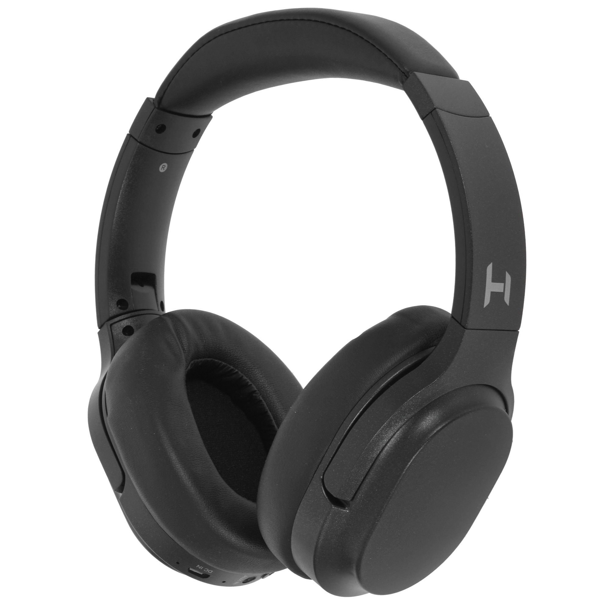 Беспроводные/проводные наушники Harper HB-712 черный, накладные, Bluetooth + проводной, активное шум