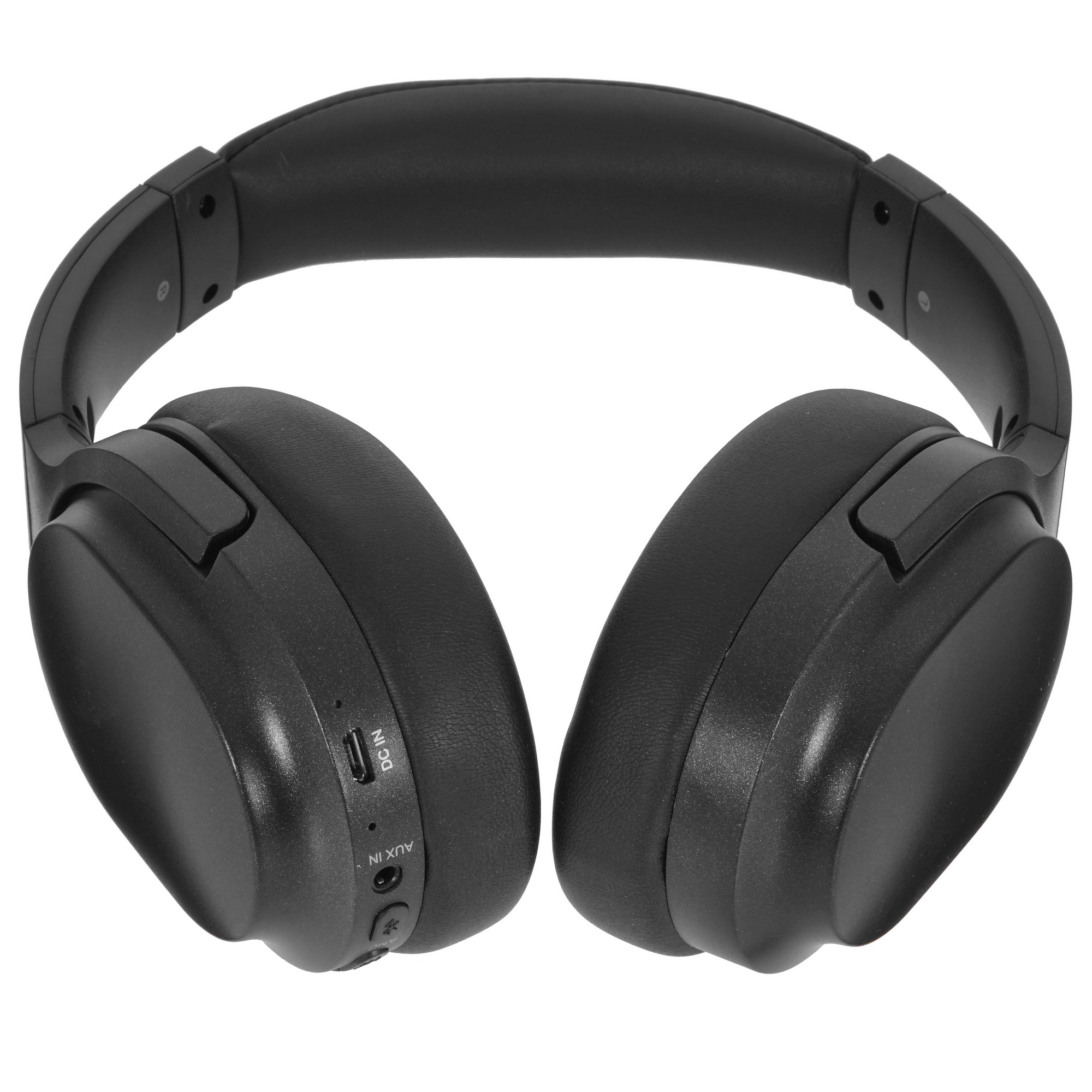 Беспроводные/проводные наушники Harper HB-712 черный, накладные, Bluetooth + проводной, активное шум