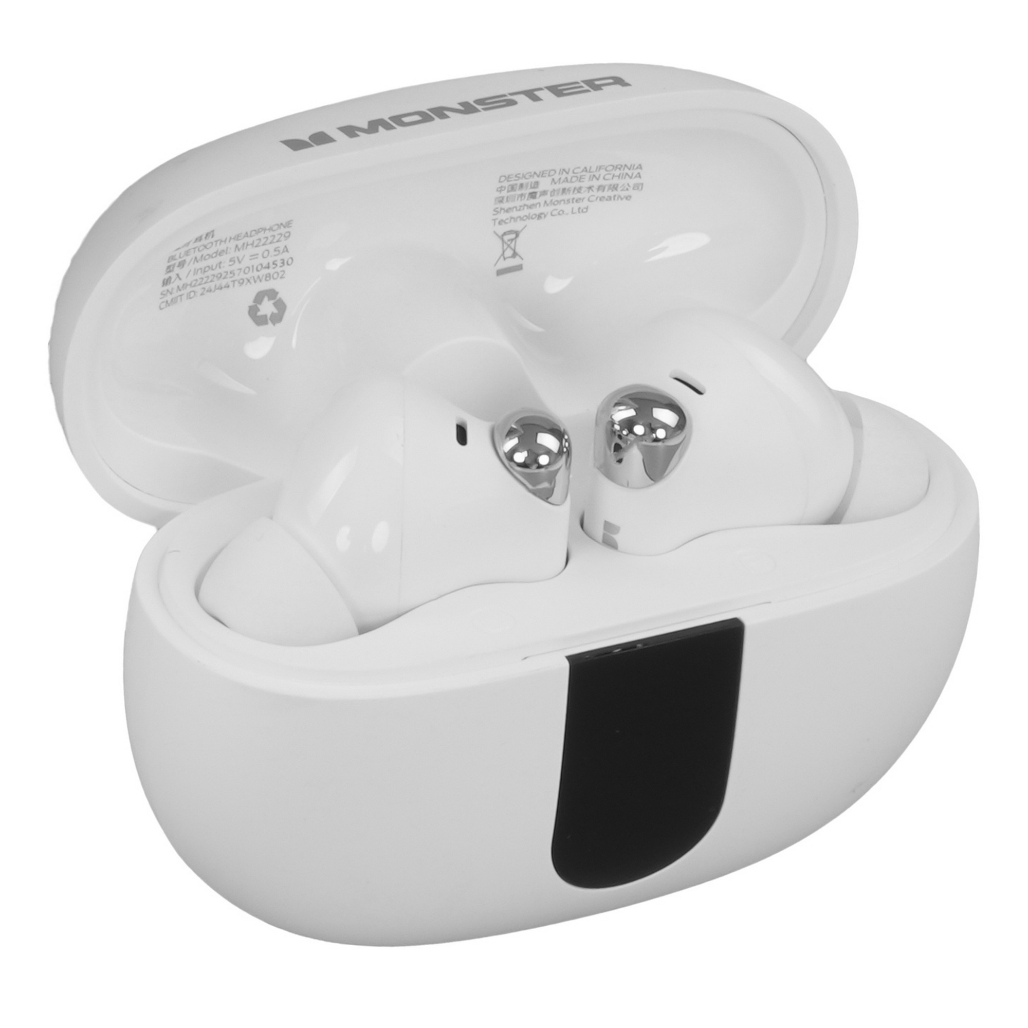 Наушники беспроводные MONSTER N-lite 211 (MH22229), белые