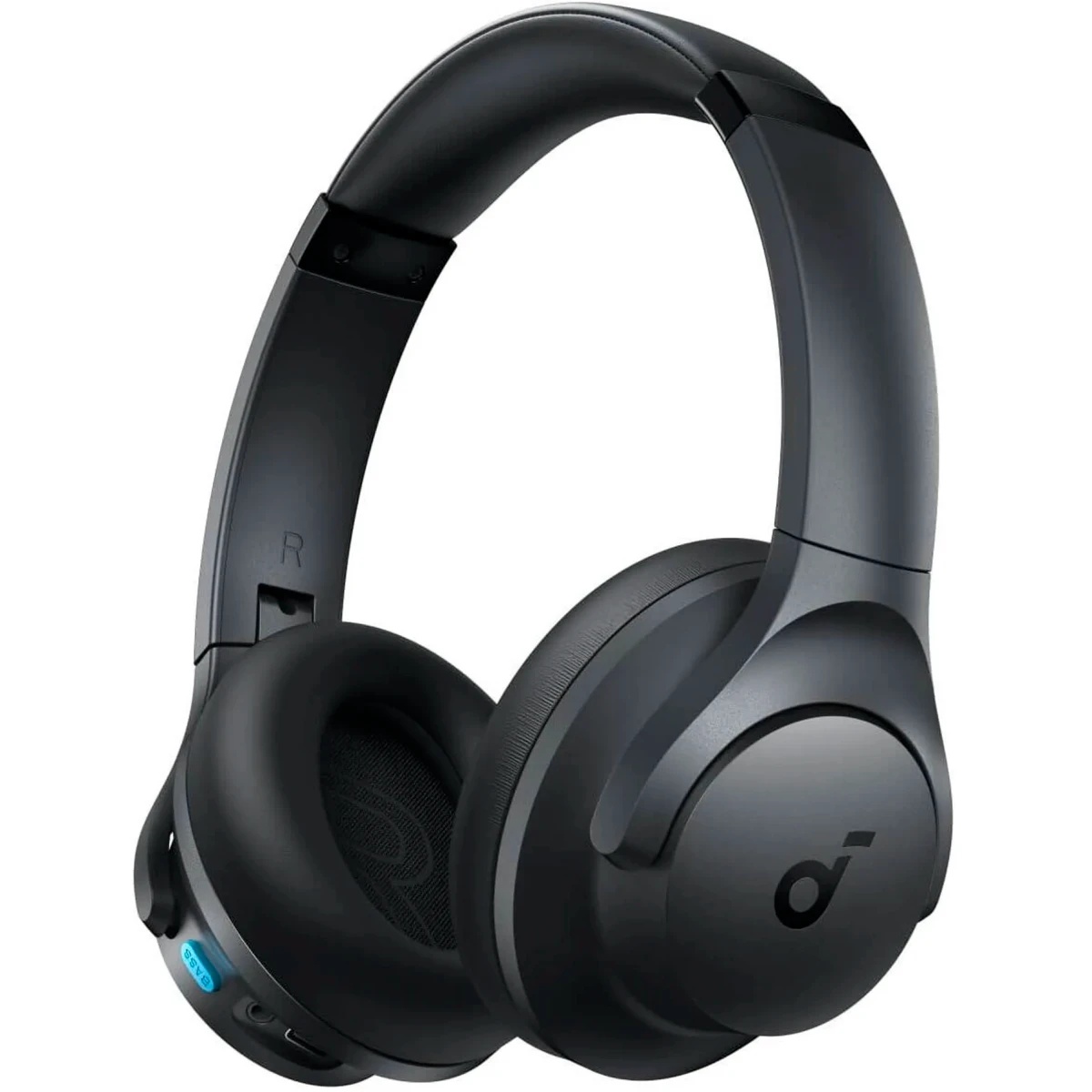 Беспроводные/проводные наушники Soundcore Q11 серый, полноразмерные, Bluetooth + проводной, активное