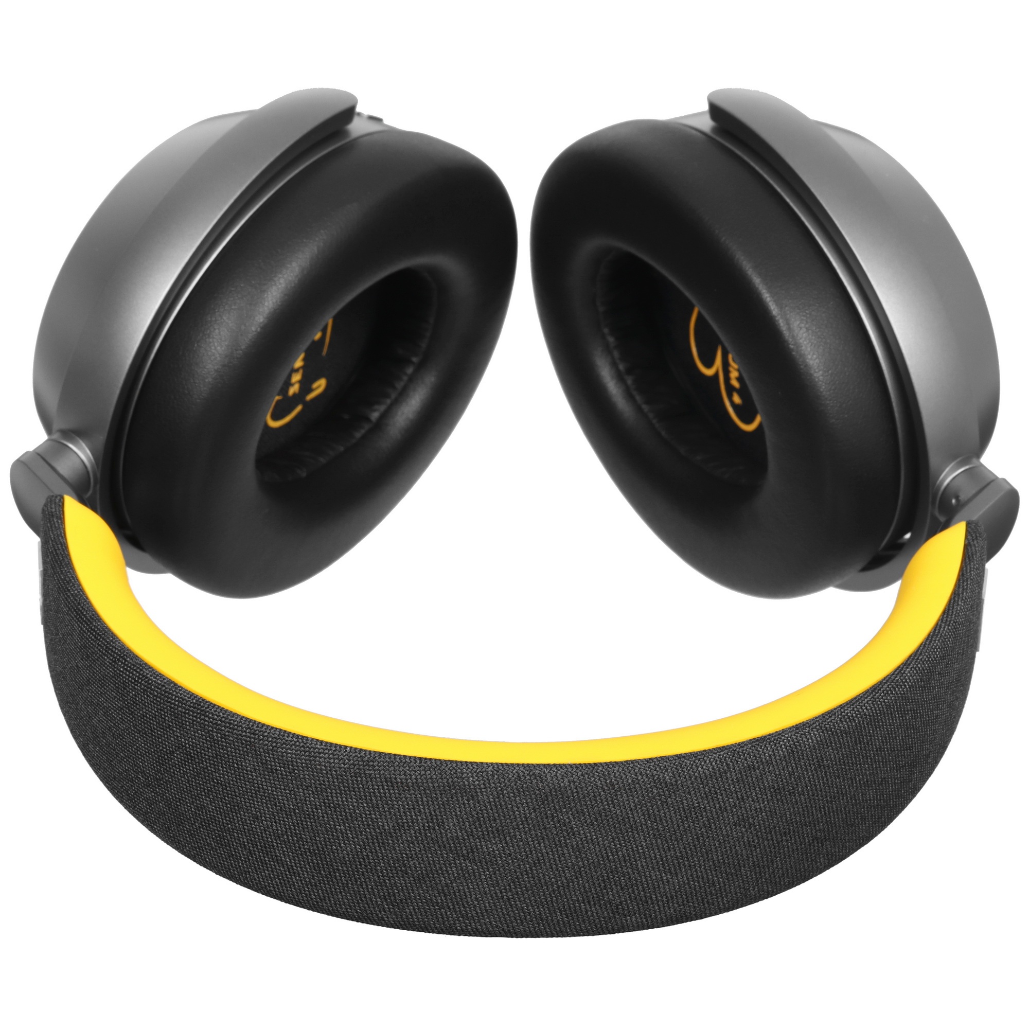 Беспроводные/проводные наушники Sennheiser Momentum 4 Wireless 80th Anniversary черный/желтый, полно