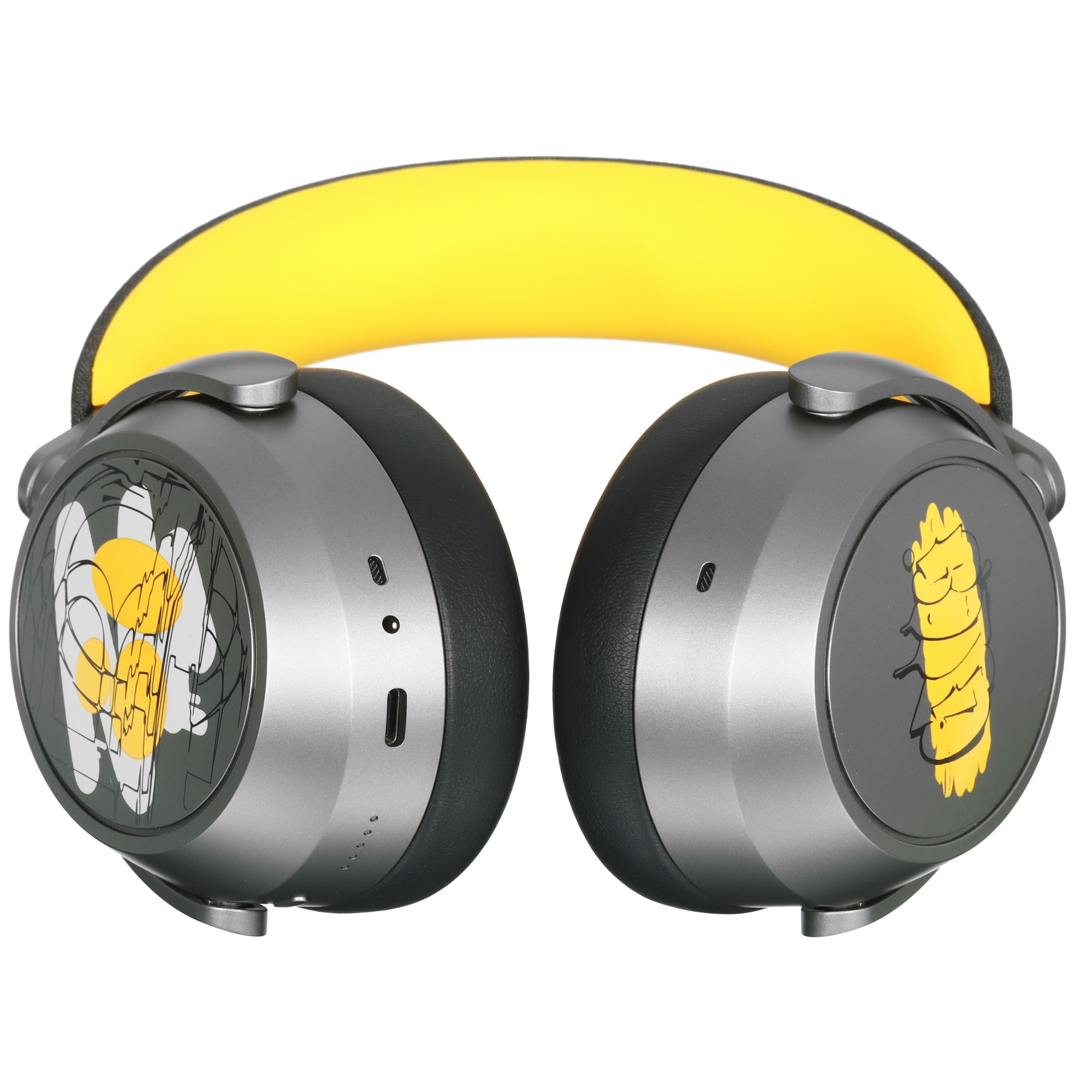 Беспроводные/проводные наушники Sennheiser Momentum 4 Wireless 80th Anniversary черный/желтый, полно