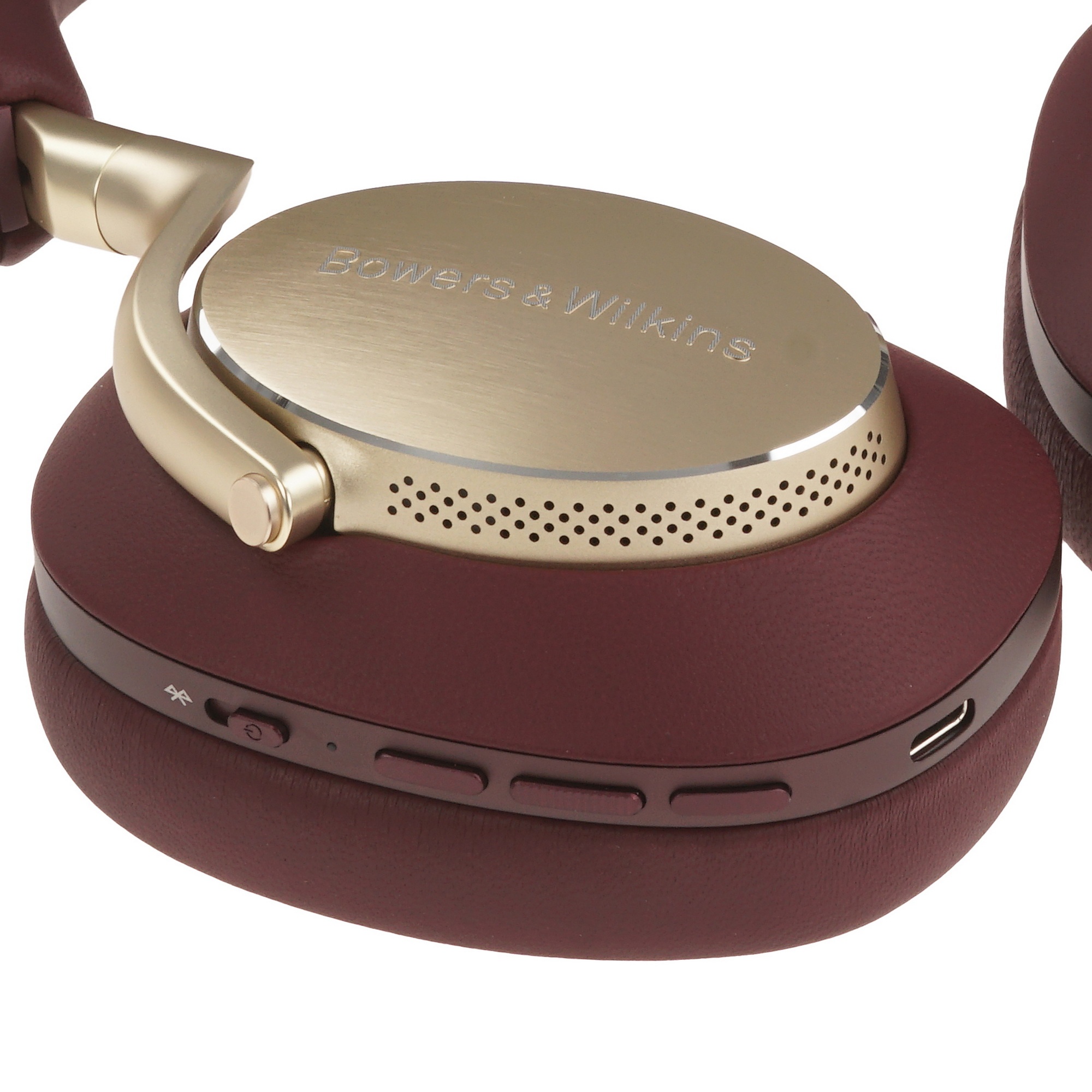 Беспроводные/проводные наушники Bowers & Wilkins PX8 Royal Burgundy бордовый, полноразмерные, Blueto
