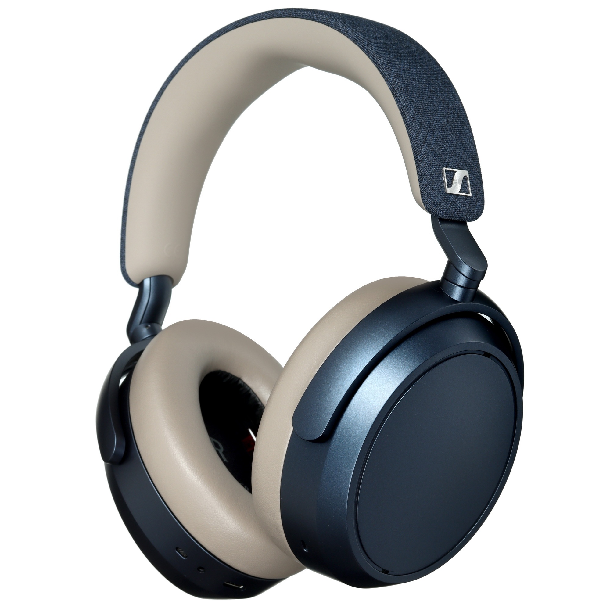 Беспроводные/проводные наушники Sennheiser Momentum 4 Wireless синий, полноразмерные, Bluetooth + пр