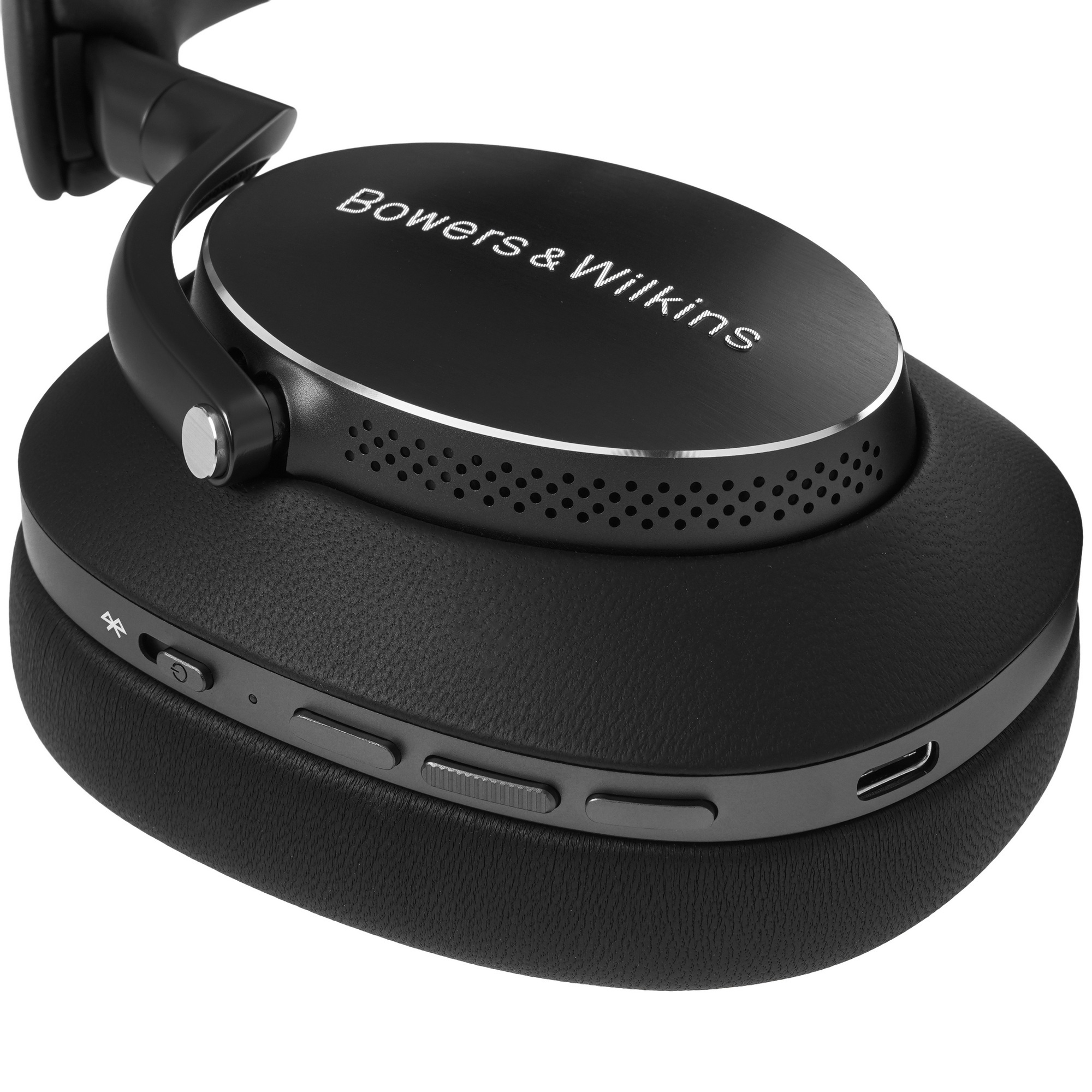 Беспроводные/проводные наушники Bowers & Wilkins PX8 Black, полноразмерные, Bluetooth + проводной, а