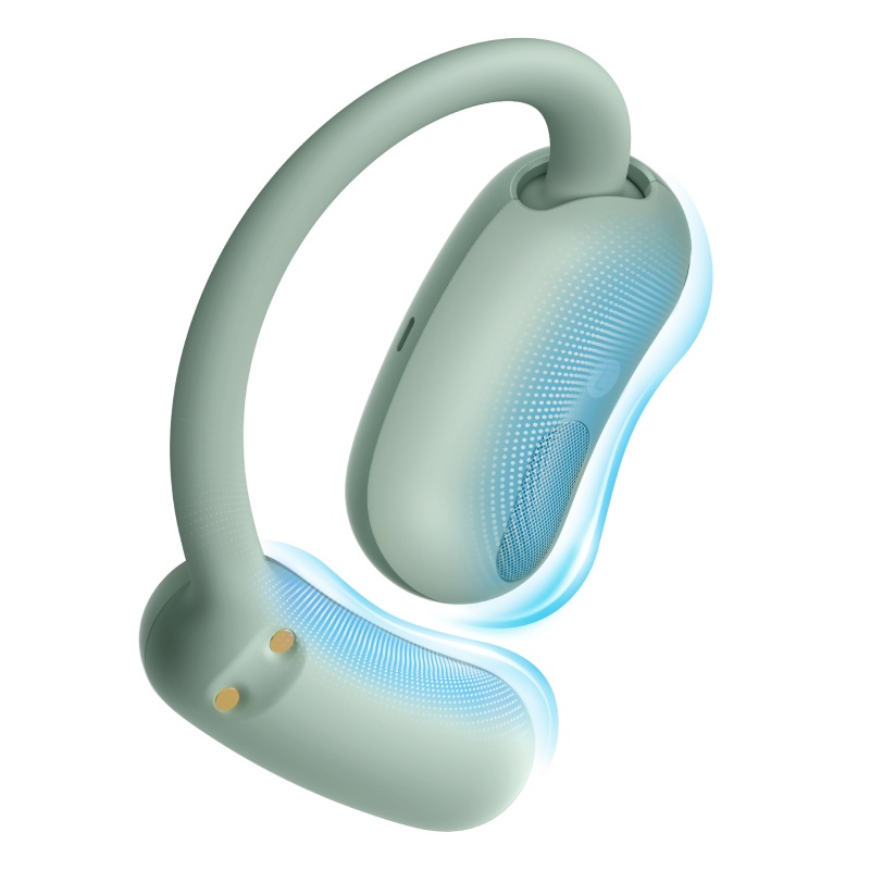 Наушники TWS Soundcore AeroFit 2 зеленый, открытые (спортивные), Bluetooth, до 10 ч